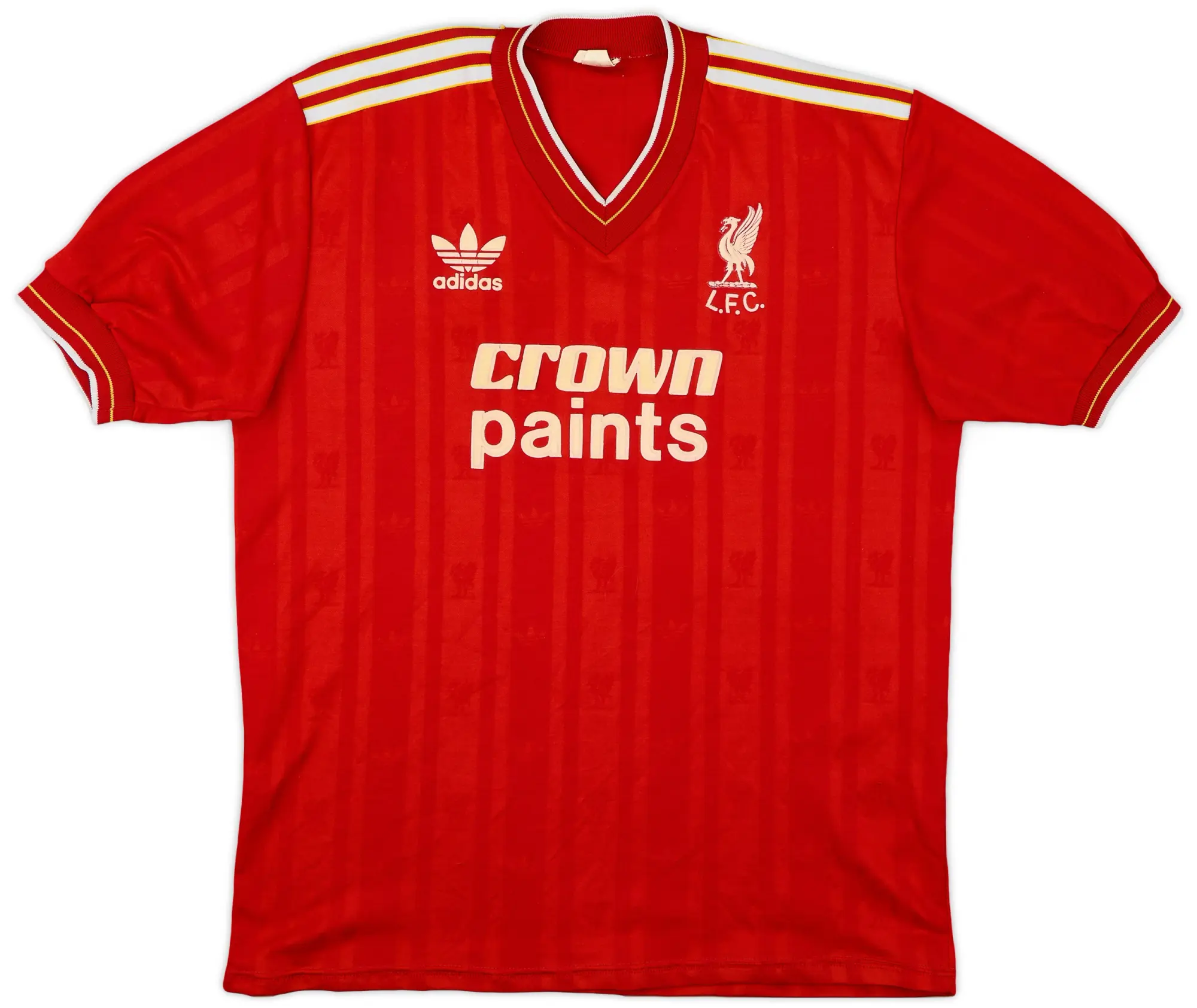 1985-87 Liverpool Home Shirt - 5/10 - (L)