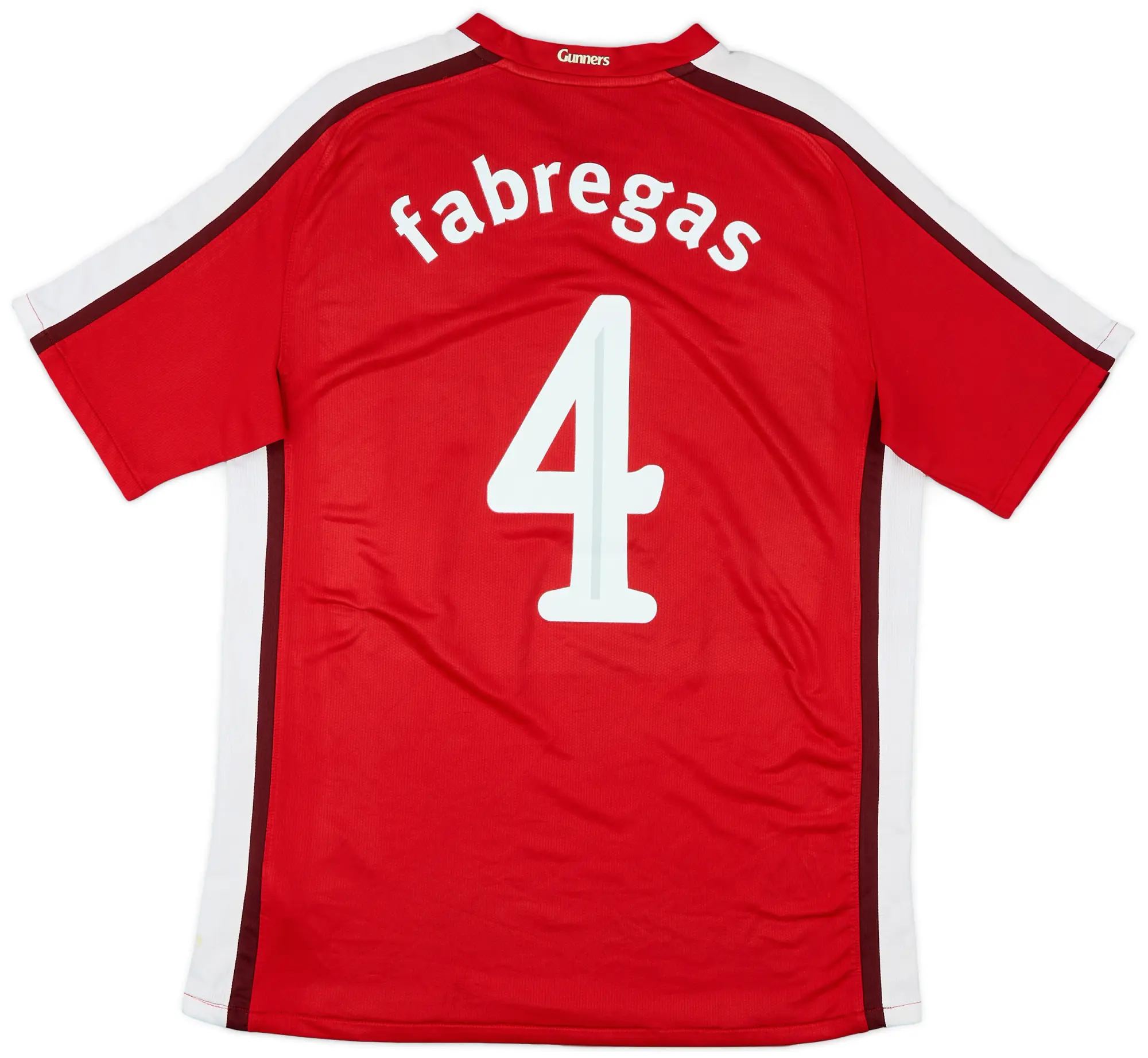 2008-10 Arsenal Home Shirt Fabregas #4 - 5/10 - (L)
