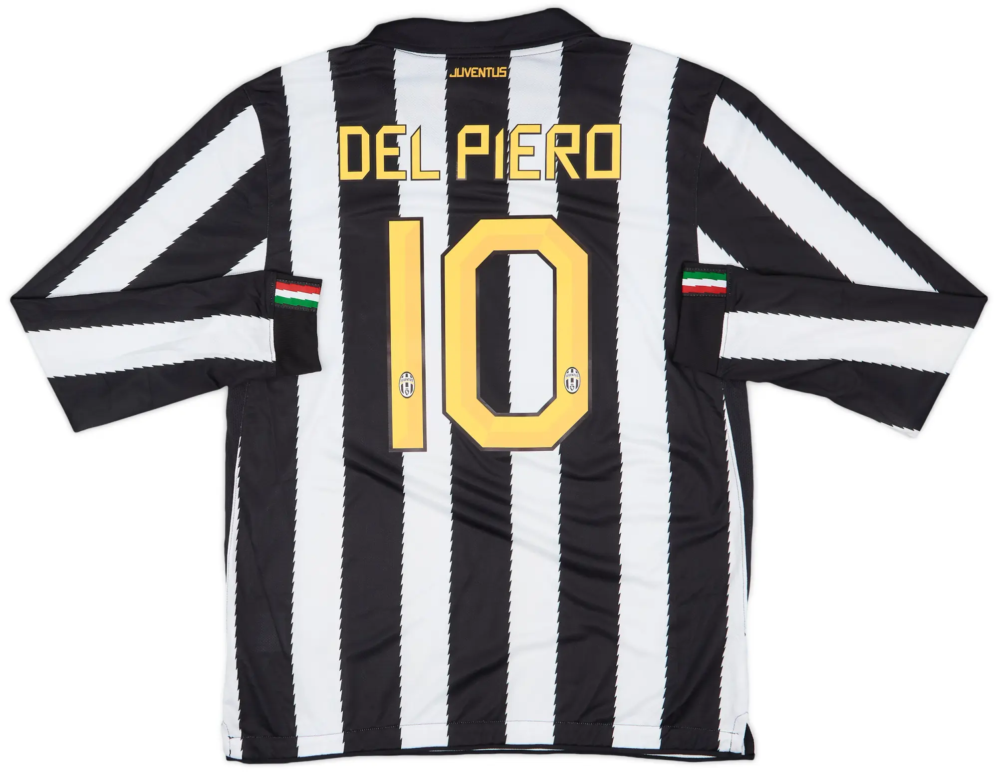 2010-11 Juventus Home L/S Shirt Del Piero #10 (L)