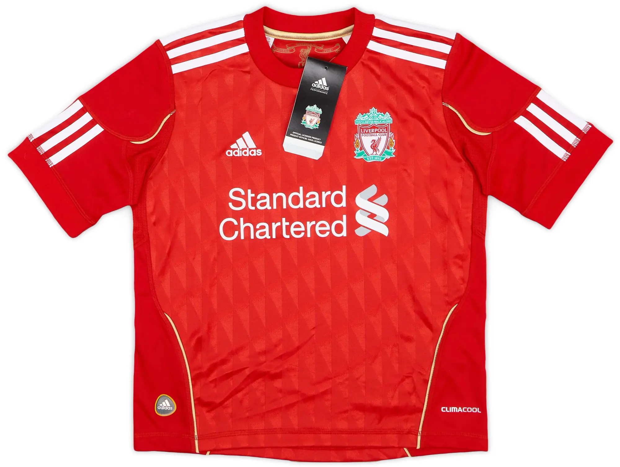 2010-12 Liverpool Home Shirt (7-8 Years)