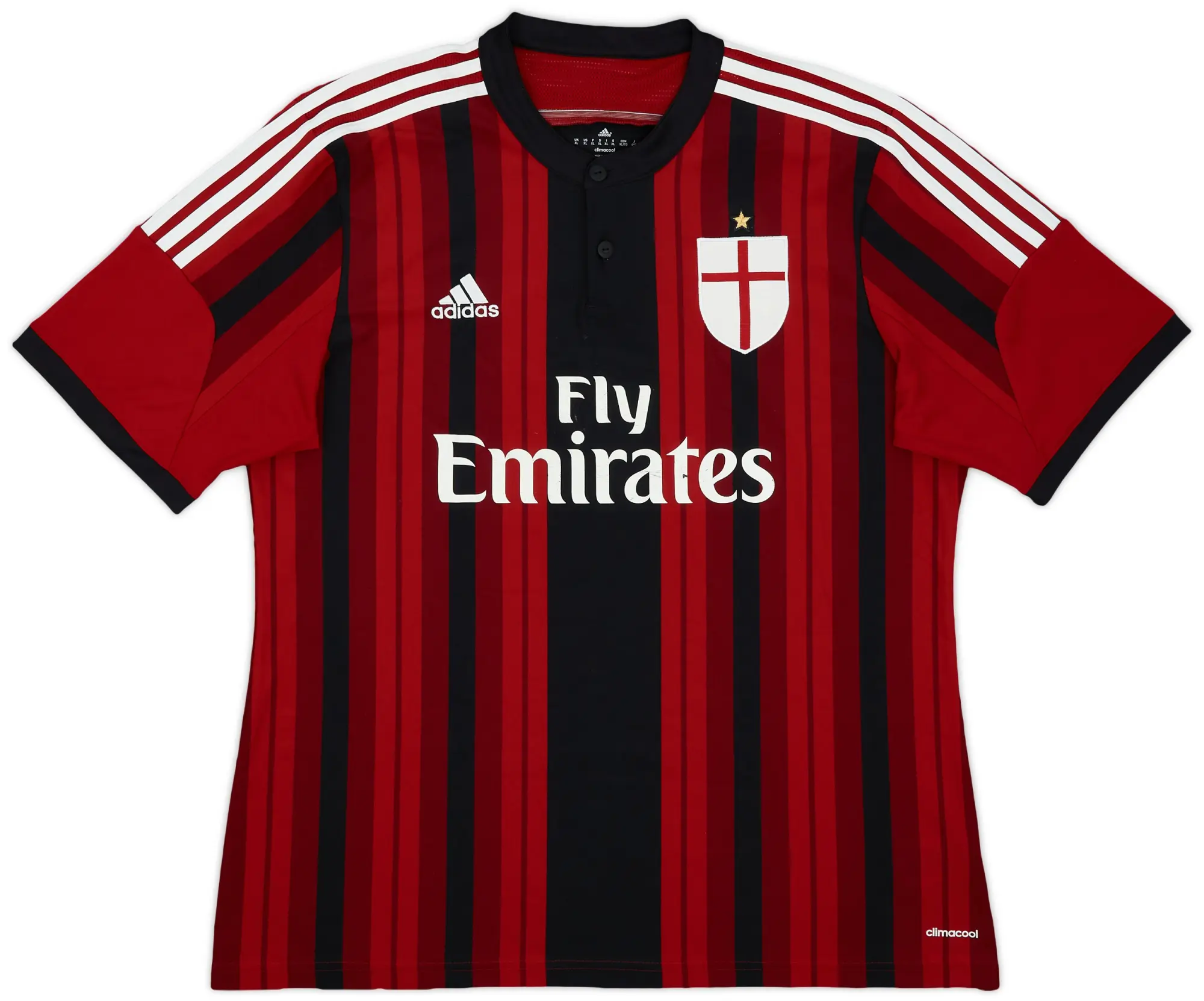 2014-15 AC Milan Home Shirt - 7/10 - (XL)