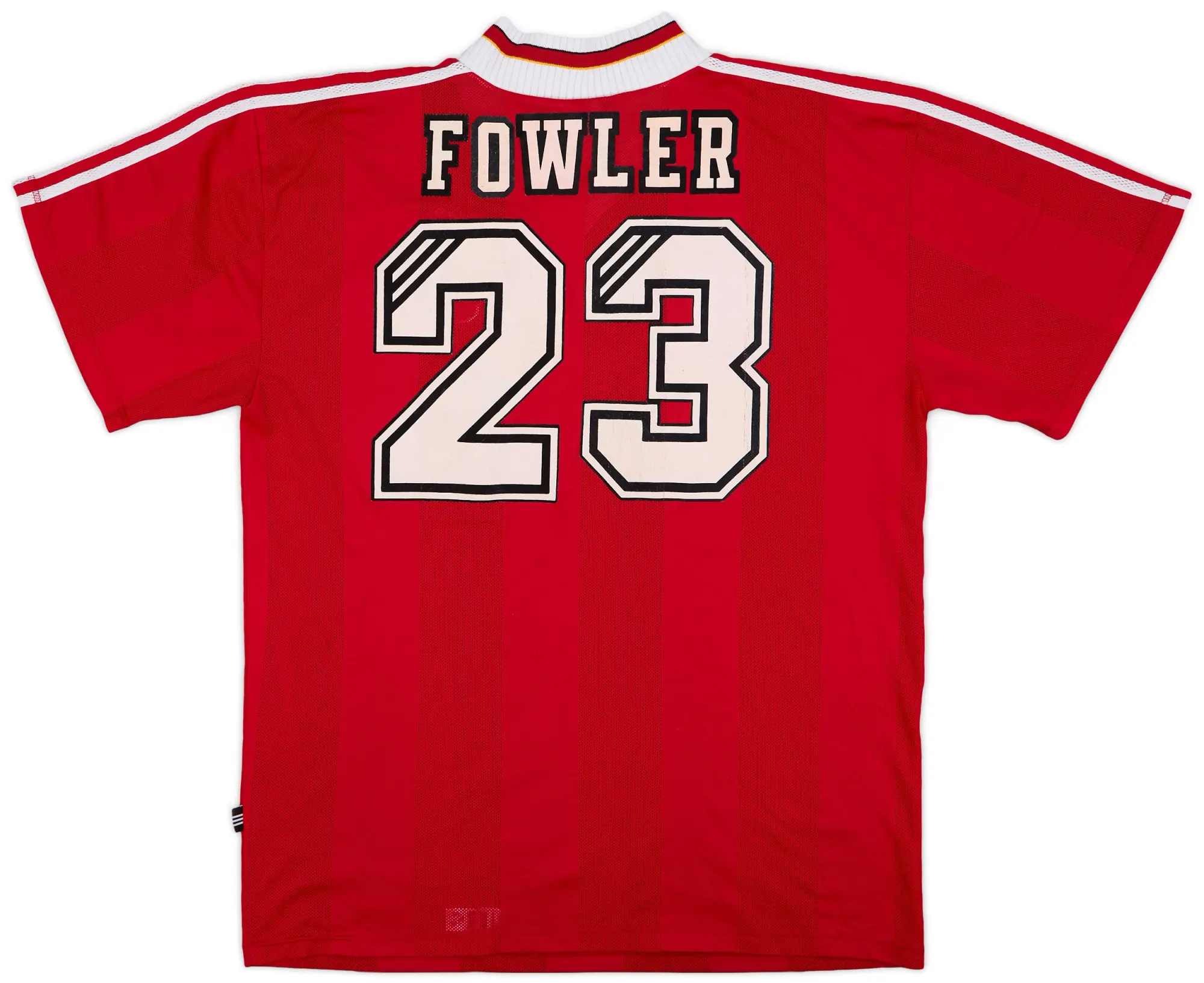 1995-96 Liverpool Home Shirt Fowler #23 - 7/10 - (XXL)