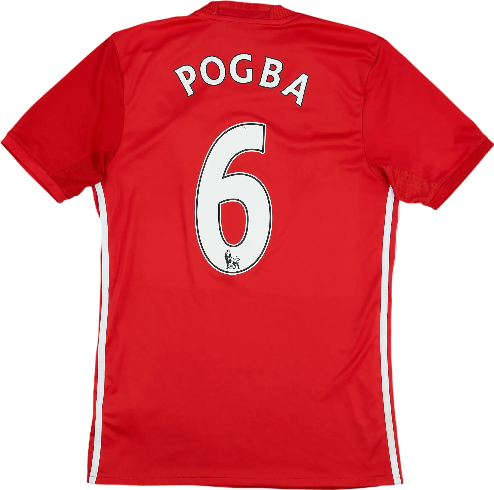 2016-17 Manchester United Home Shirt Pogba #6 - 6/10 - (M)