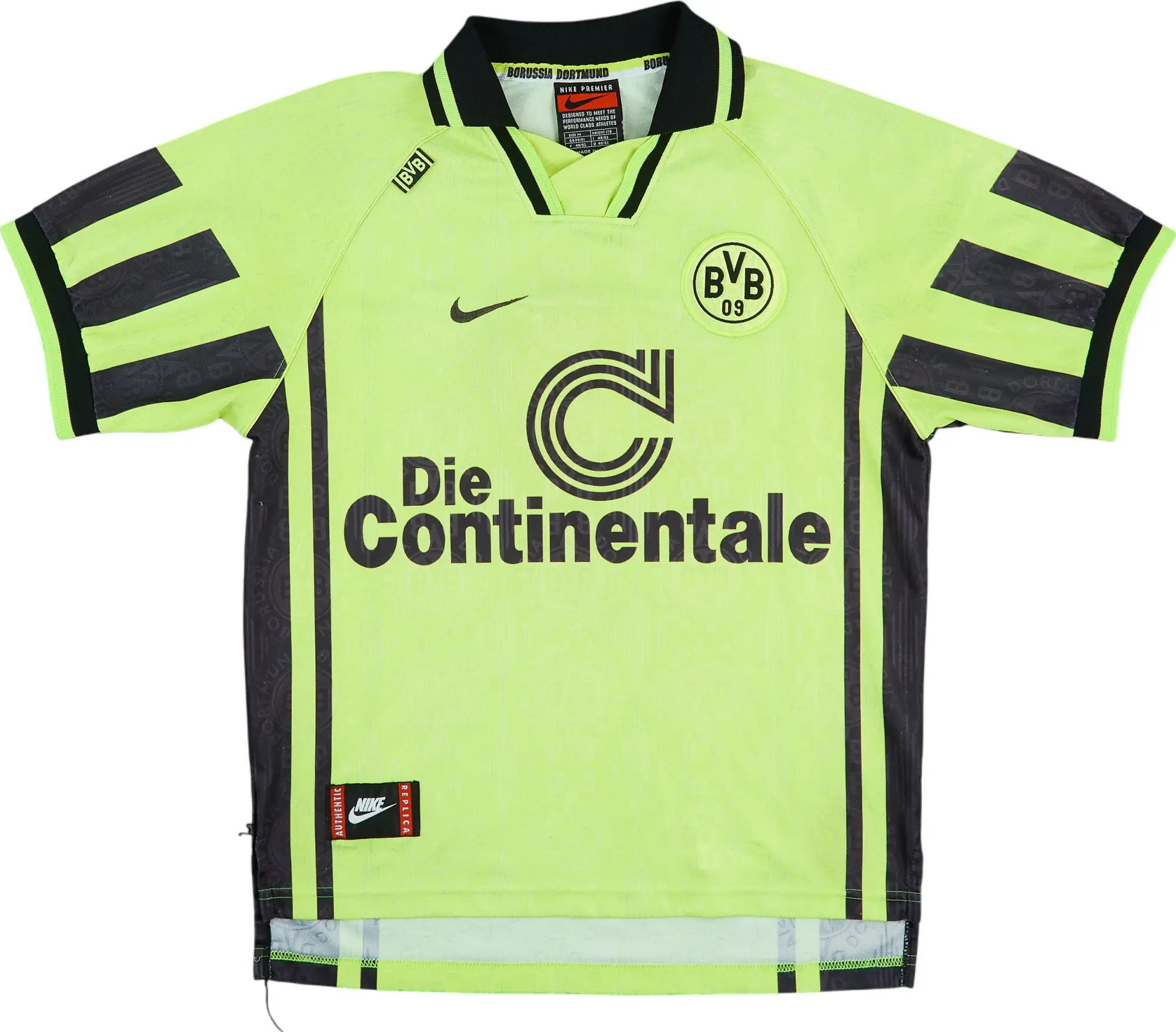 1996-97 Borussia Dortmund Home Shirt - 8/10 - (M)