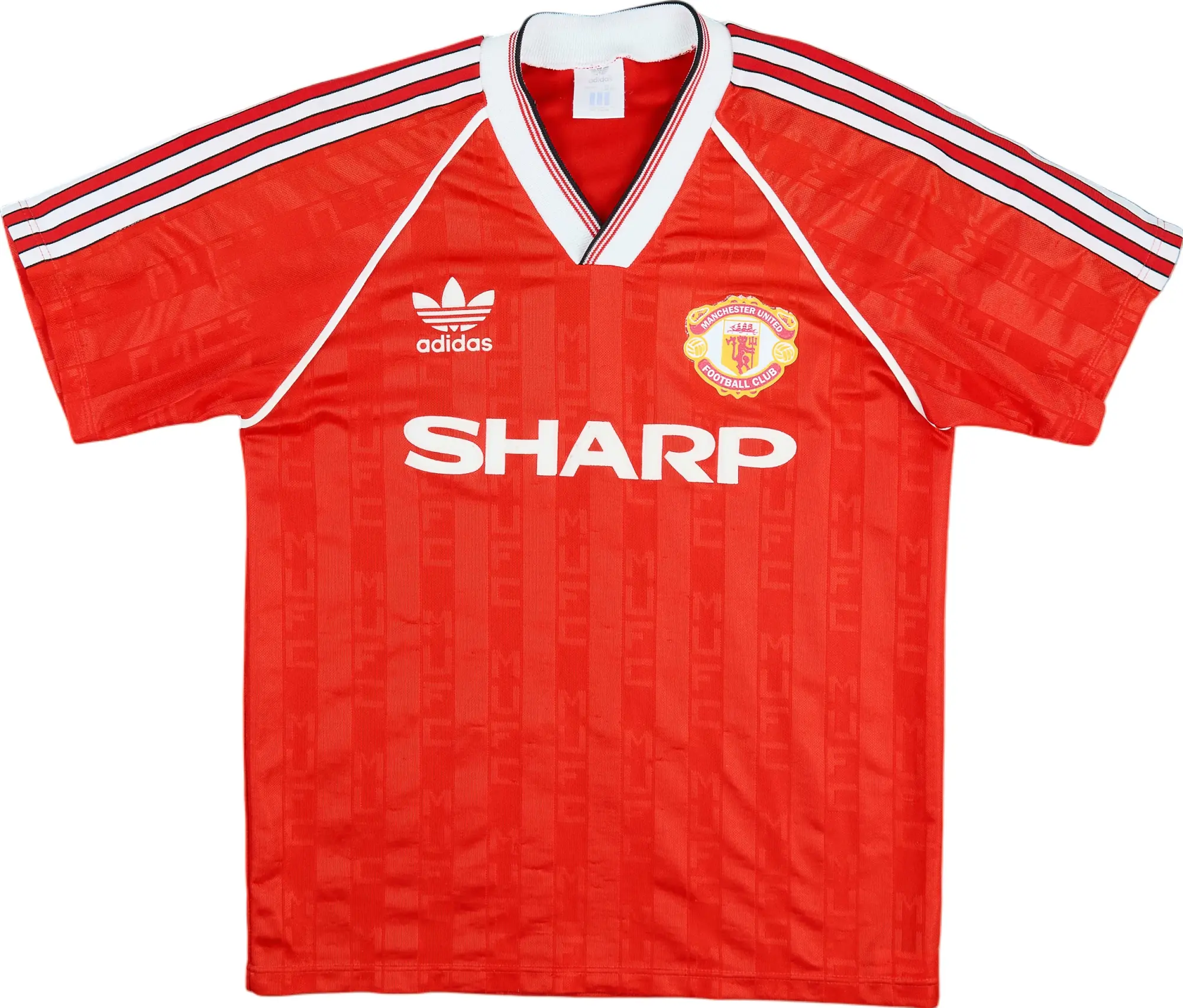 1988-90 Manchester United Home Shirt - 9/10 - (S)