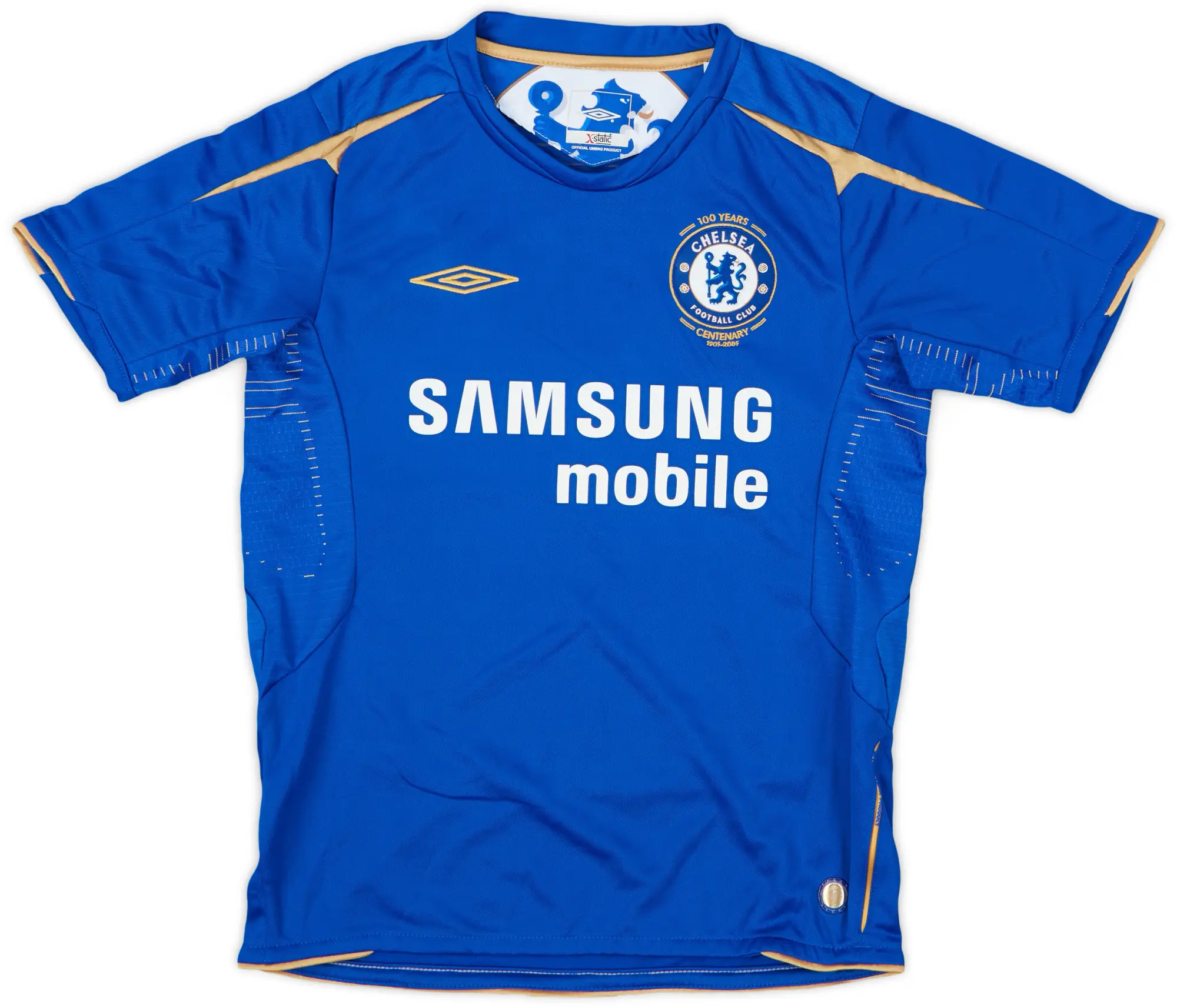 2005-06 Chelsea Centenary Home Shirt - 10/10 - (S.Boys)