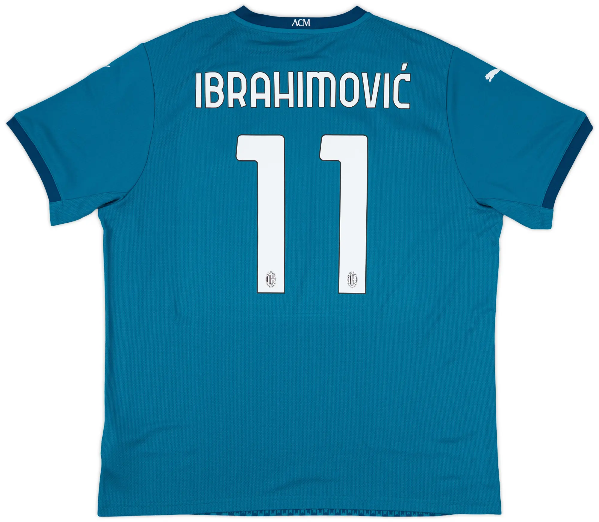 2020-21 AC Milan Third Shirt Ibrahimovic #11 (XXL)