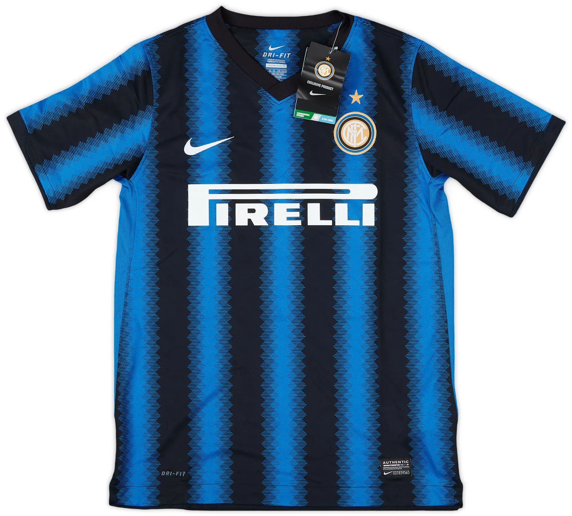 2010-11 Inter Milan Home Shirt (L.Boys)