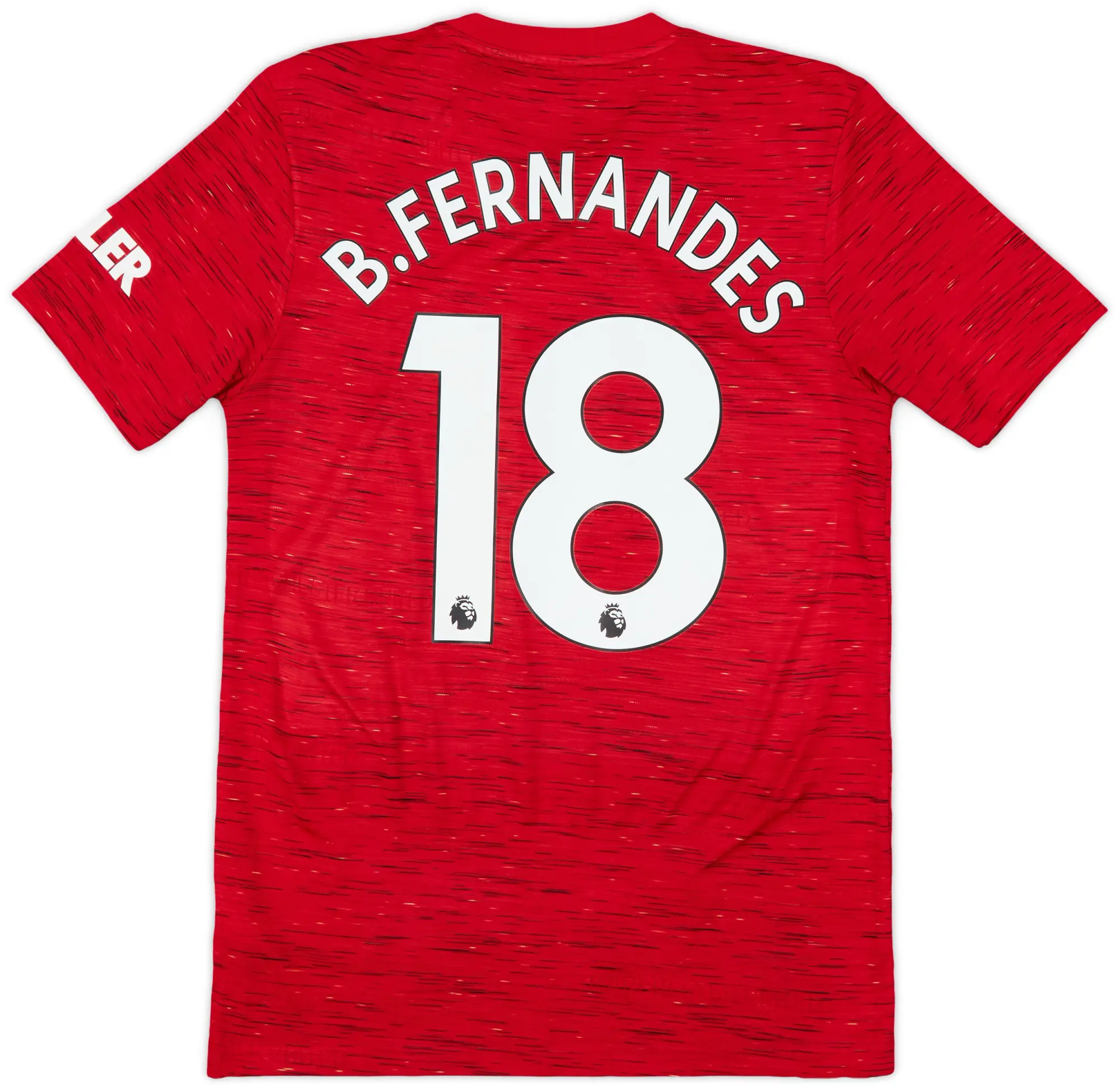 2020-21 Manchester United Home Shirt B.Fernandes #18 - 8/10 - (S)
