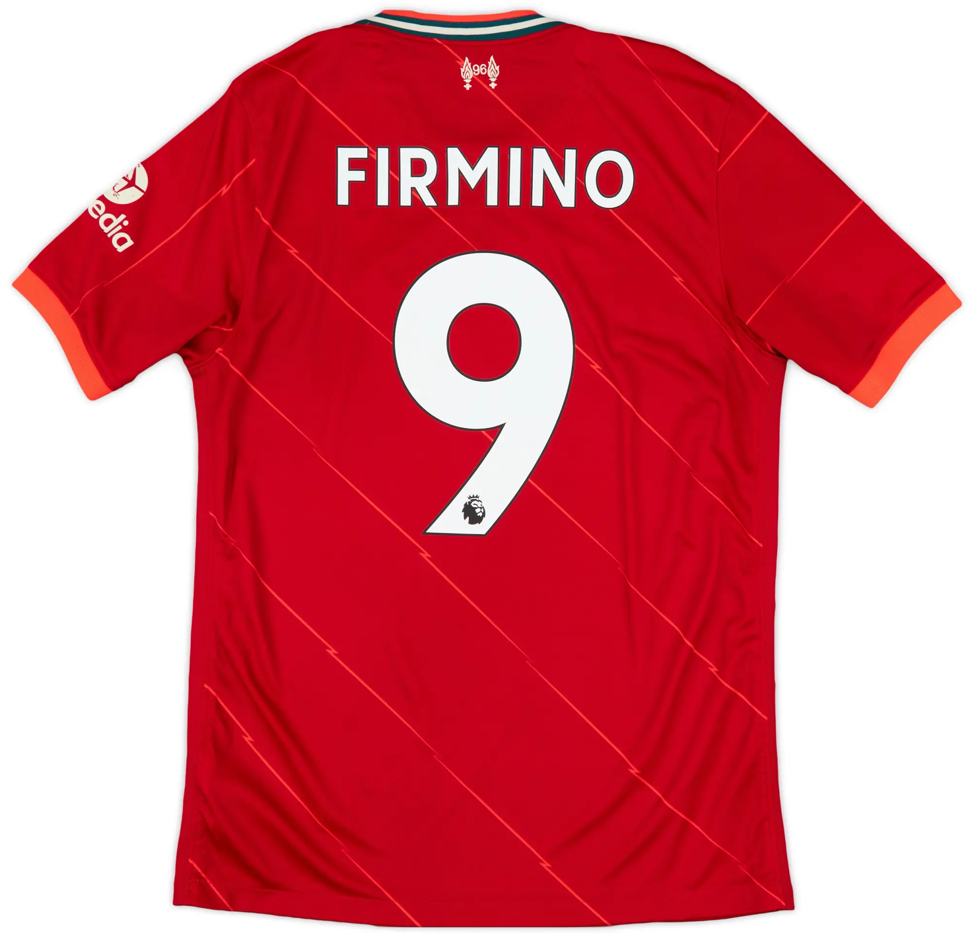 2021-22 Liverpool Home Shirt Firmino #9 - 6/10 - (M)