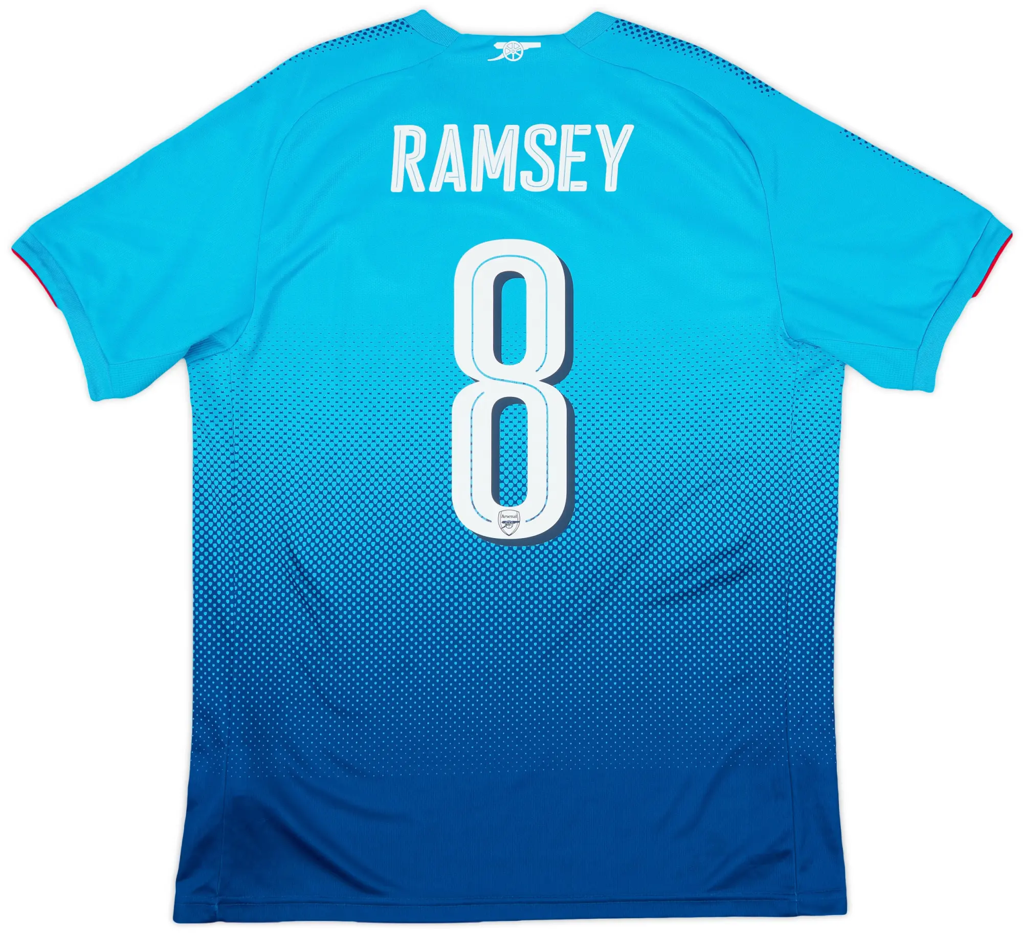 2017-18 Arsenal Away Shirt Ramsey #8 - 8/10 - (L)