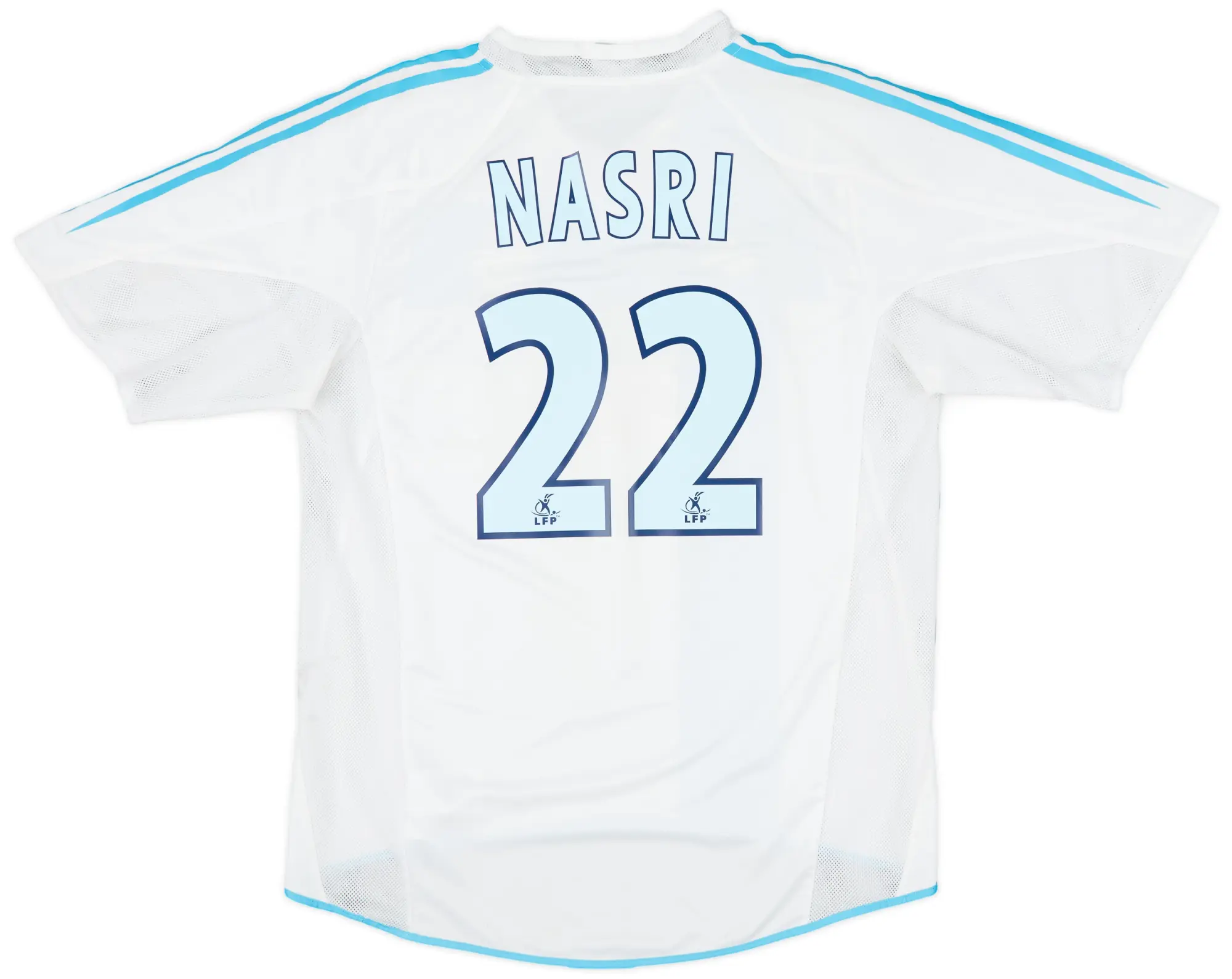 2004-05 Olympique Marseille Home Shirt Nasri #22 - 6/10 - (M)