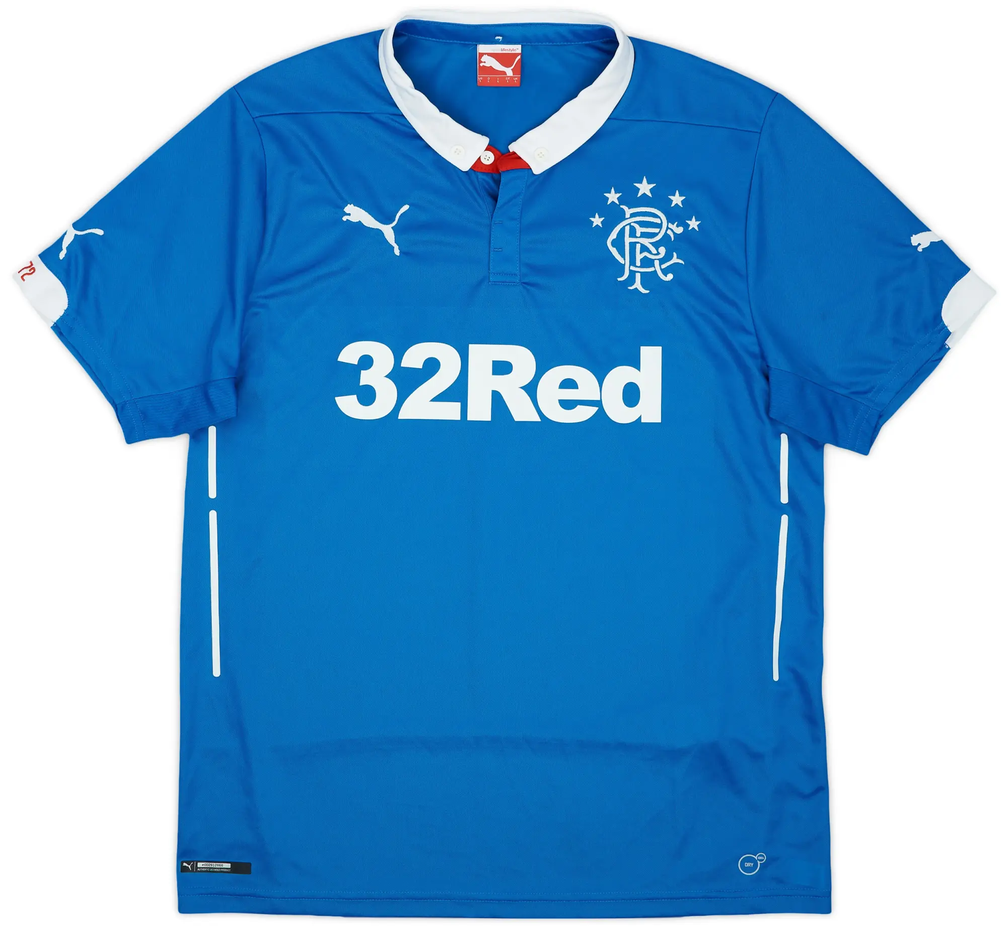 2014-15 Rangers Home Shirt - 10/10 - (L)
