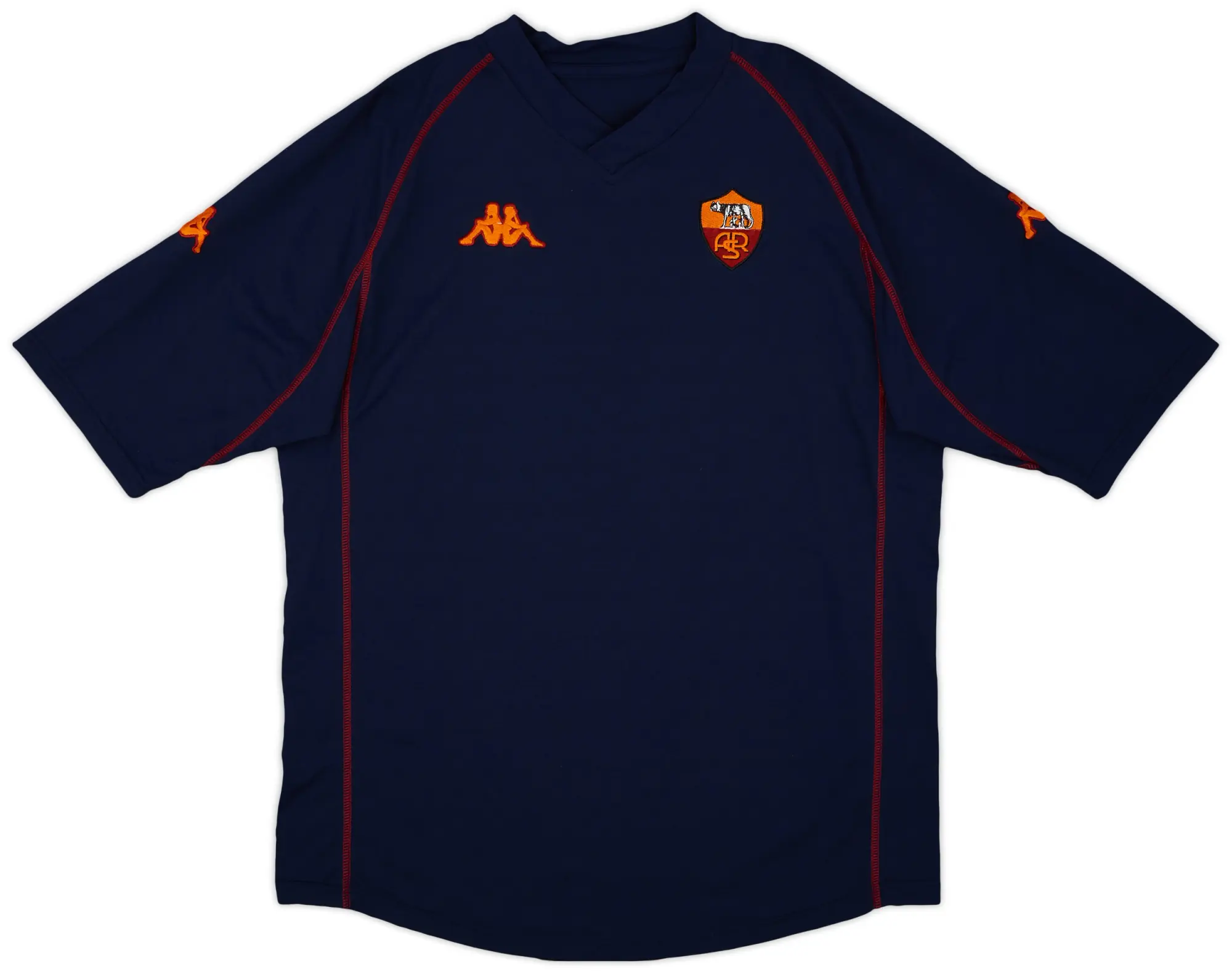 2002-03 Roma Kappa Training Shirt - 6/10 - (XL)