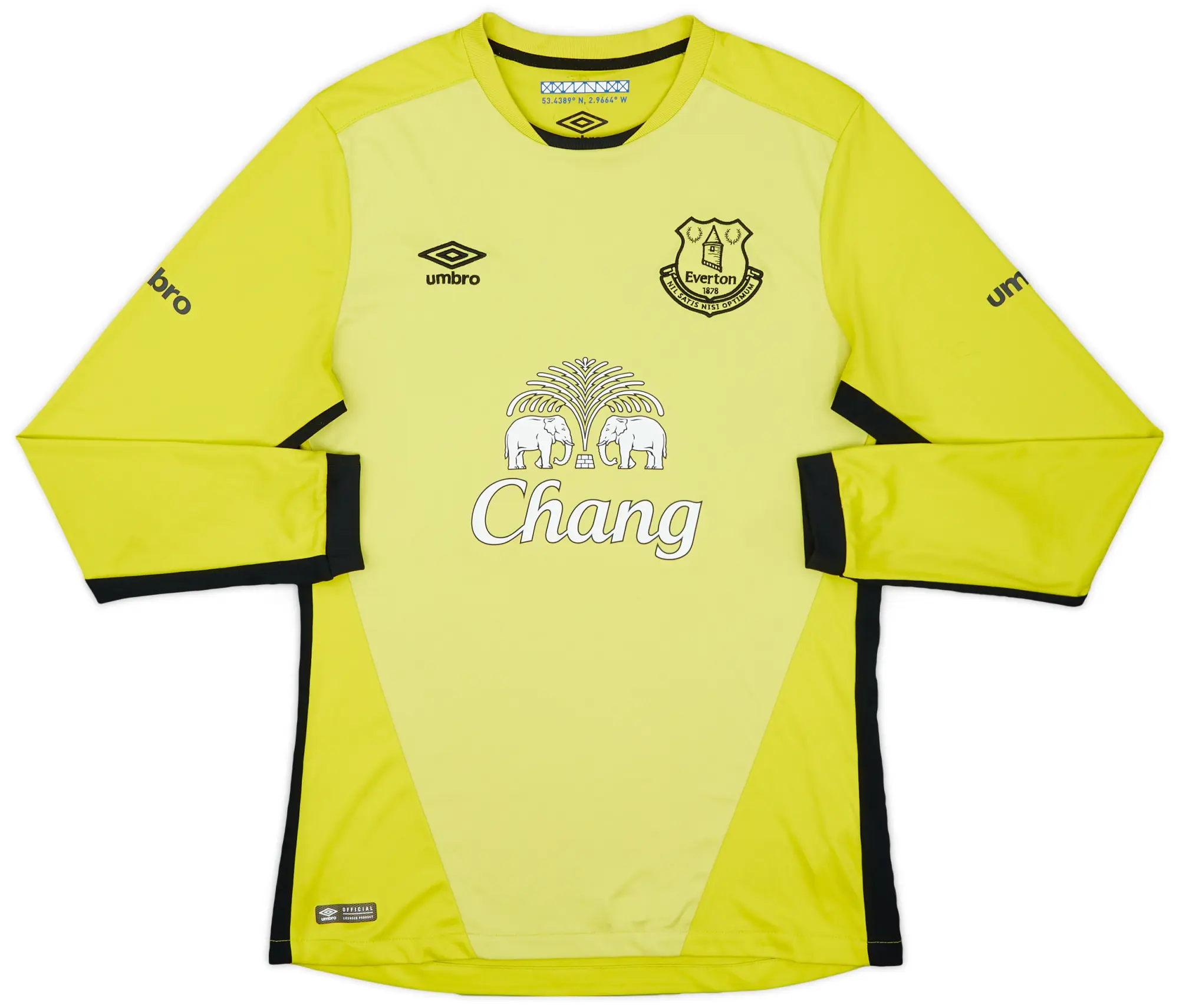 2016-17 Everton GK Shirt - 8/10 - (M)
