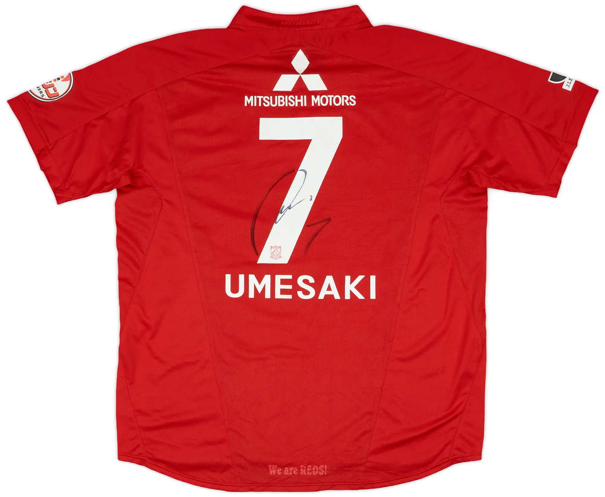 2009 Urawa Red Diamonds Signed Home Shirt Umesaki #7 - 7/10 - (XXL)
