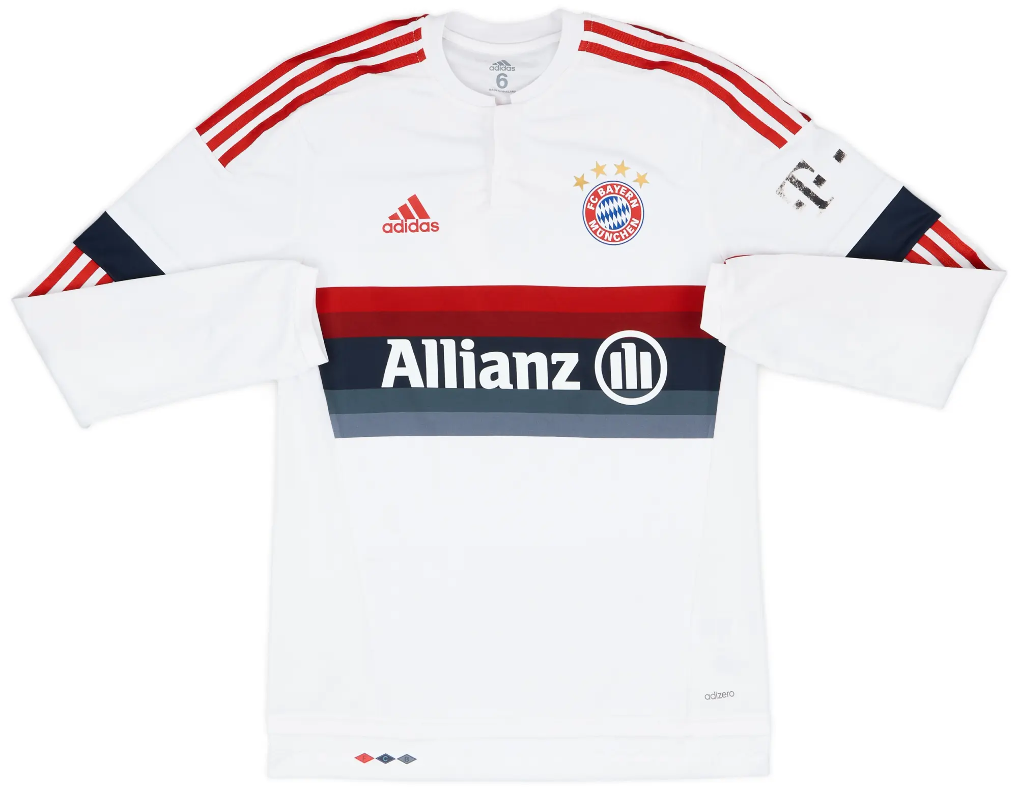 2015-16 Bayern Munich Frauen Match Issue Away L/S Shirt #3