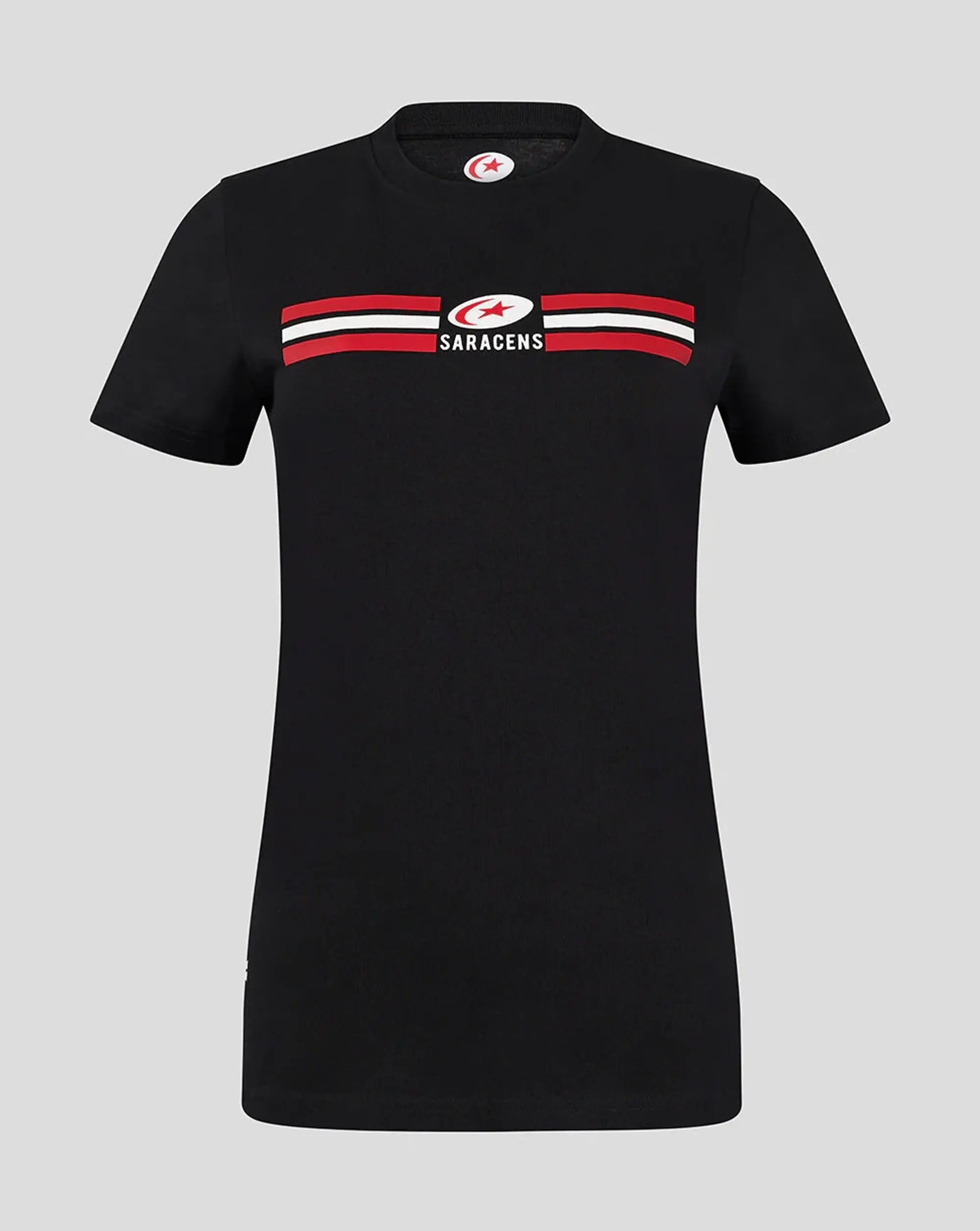 Castore Saracens Women's Classic Cotton Tee - Black