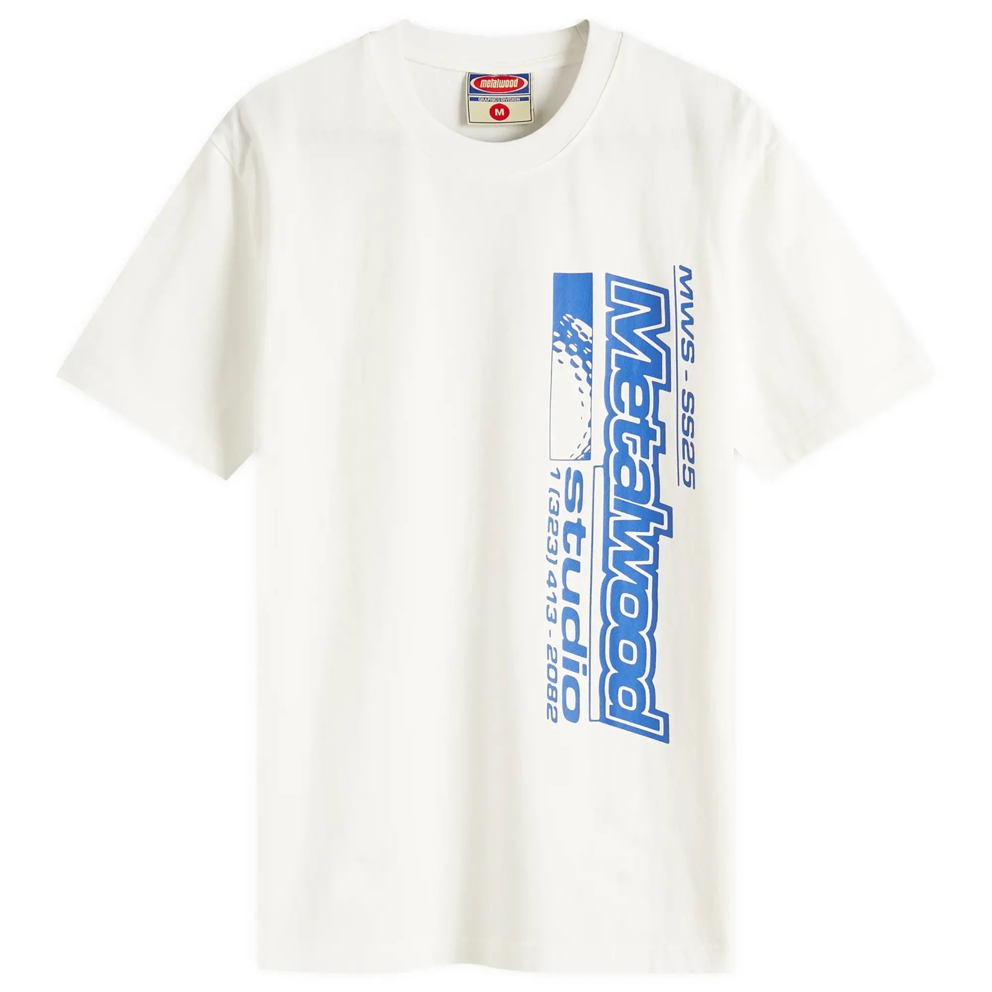 Metalwood Studio Men's La Brea Shop T-Shirt White