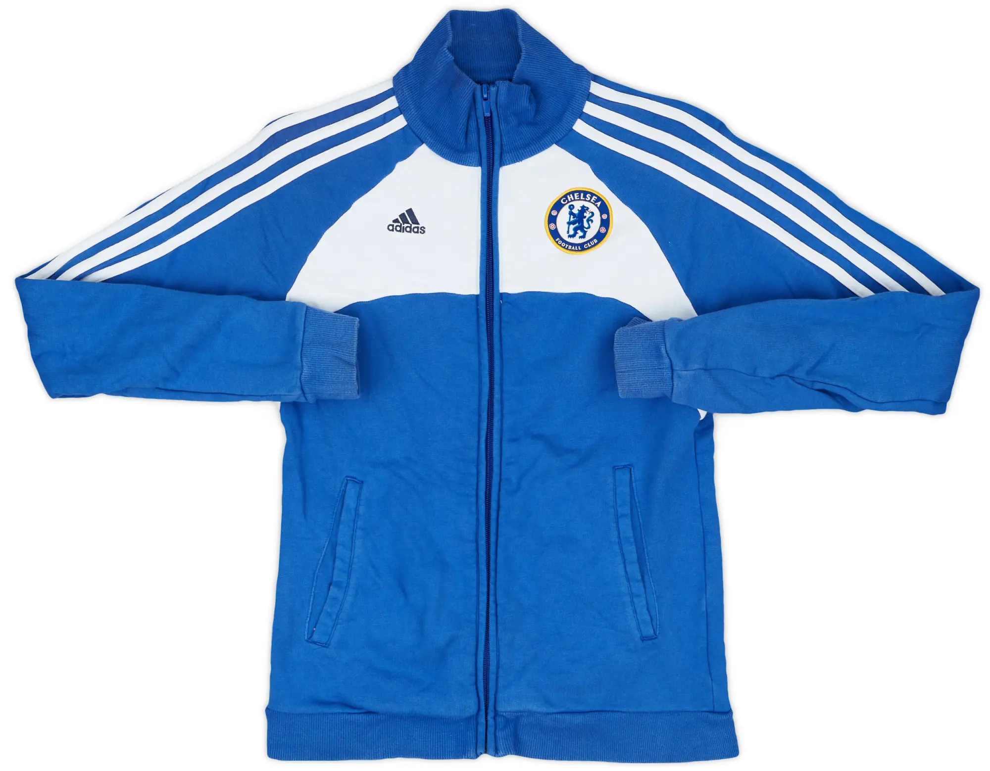 2007-08 Chelsea adidas Track Jacket - 7/10 - (M.Boys)