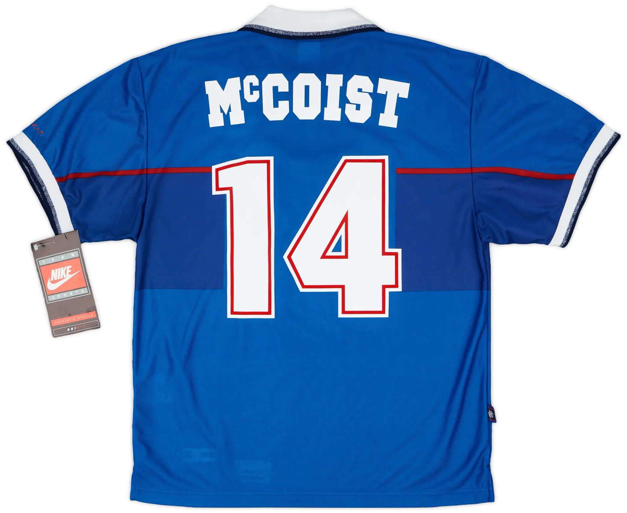 Nike Rangers Mens SS Home Shirt 1997/99