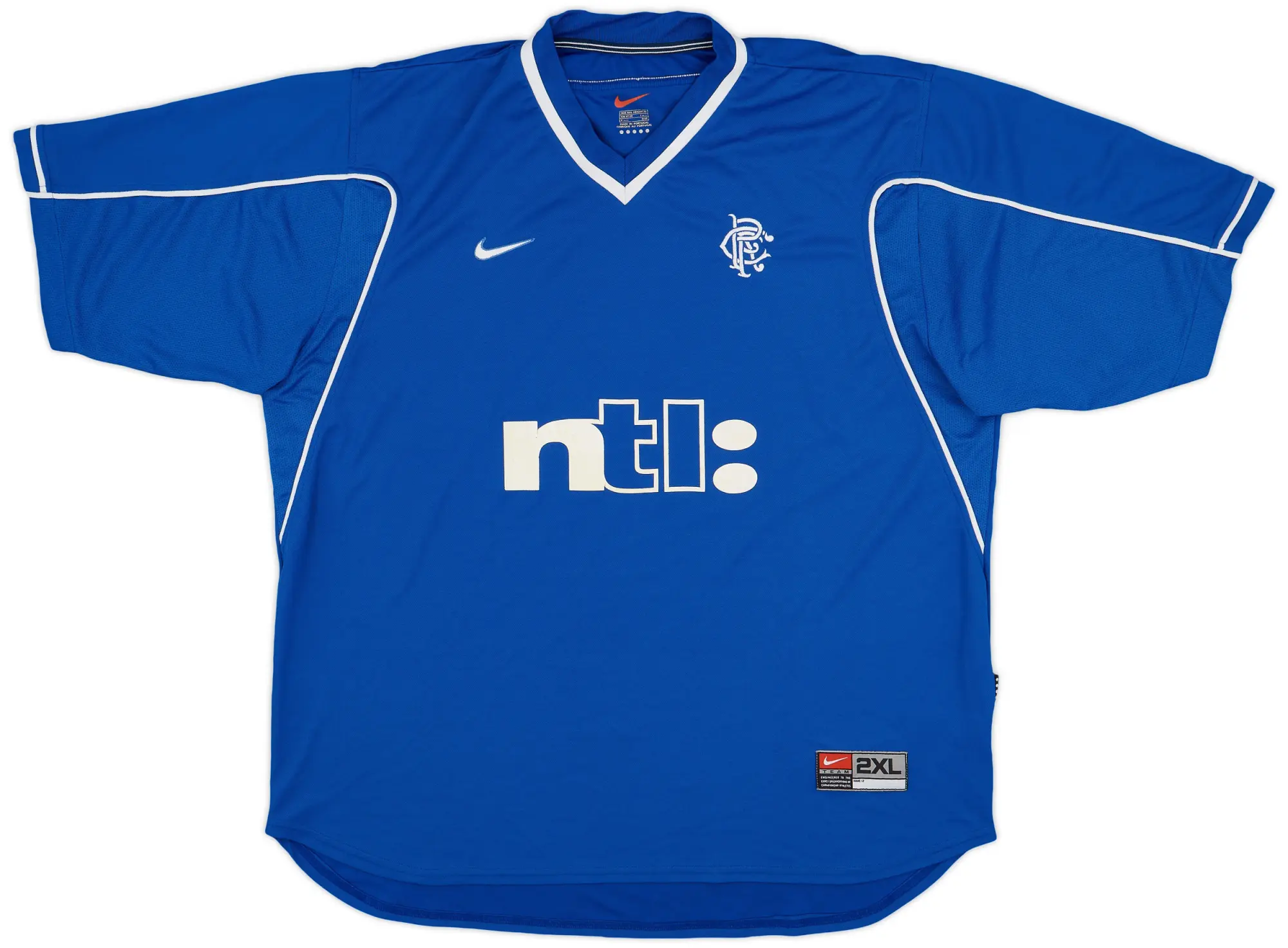 Nike Rangers Mens SS Home Shirt 1999/01