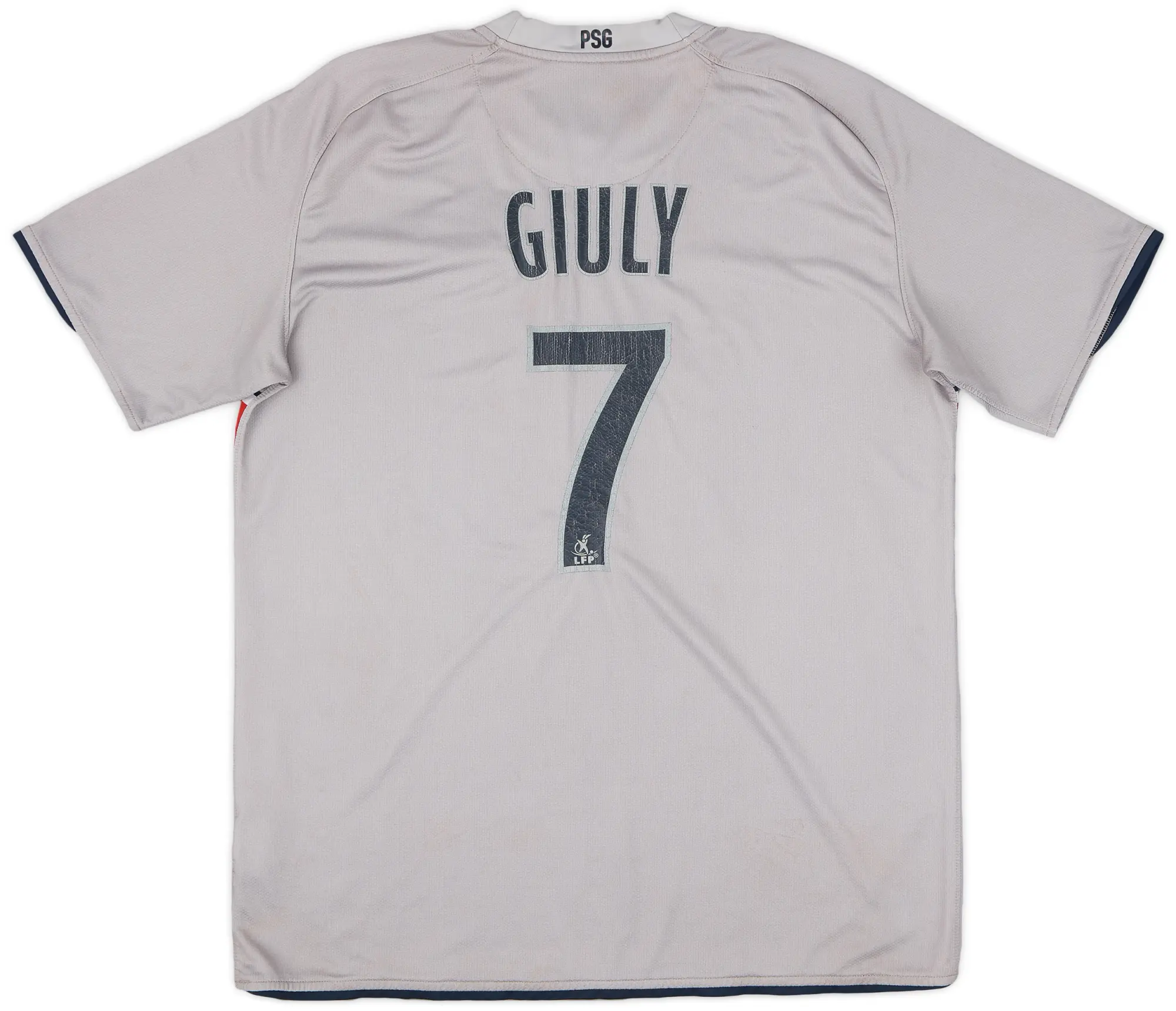 2008-09 Paris Saint-Germain Away Shirt Giuly #7 - 5/10 - (L)