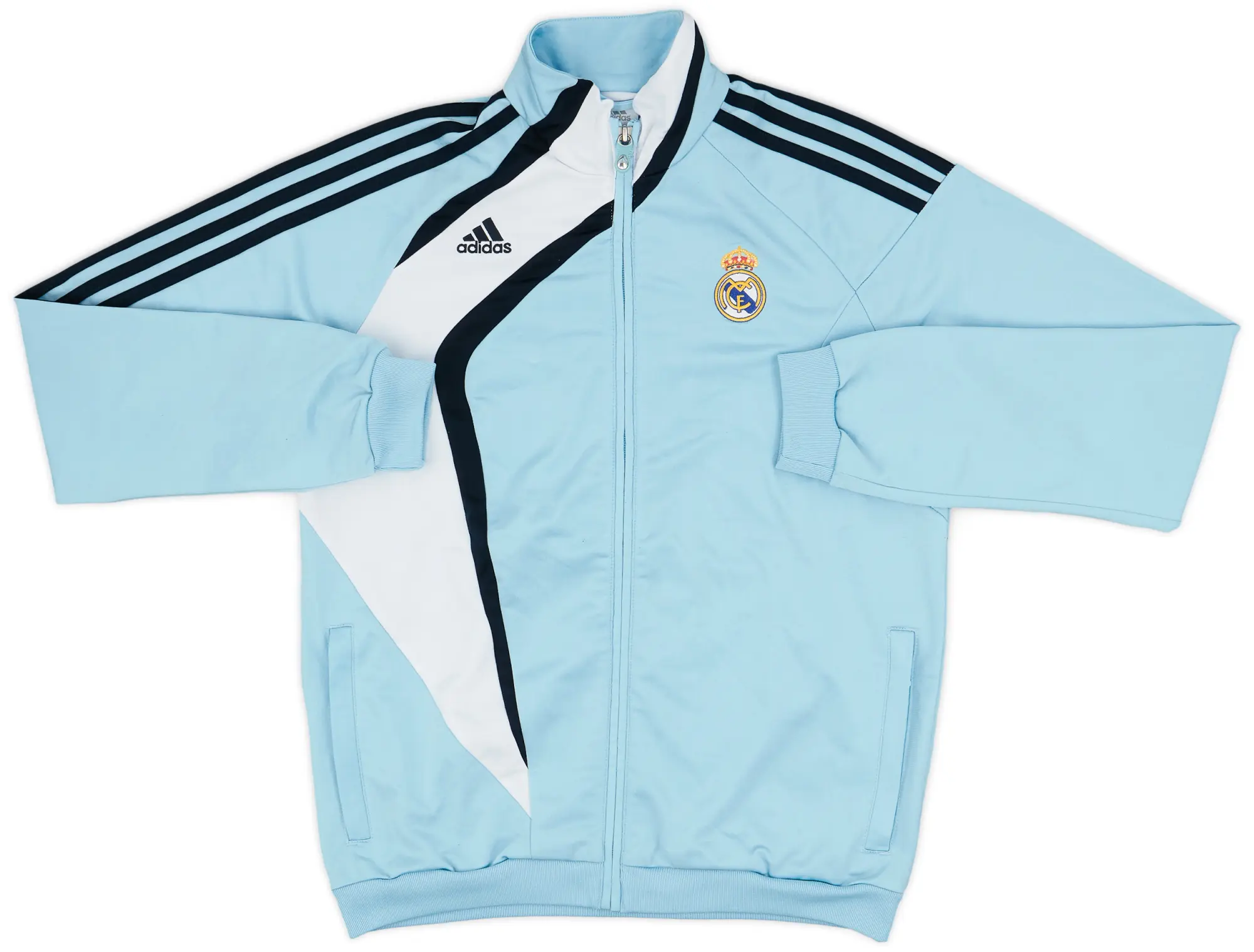 2009-10 Real Madrid adidas Track Jacket - 9/10 - (L.Boys)