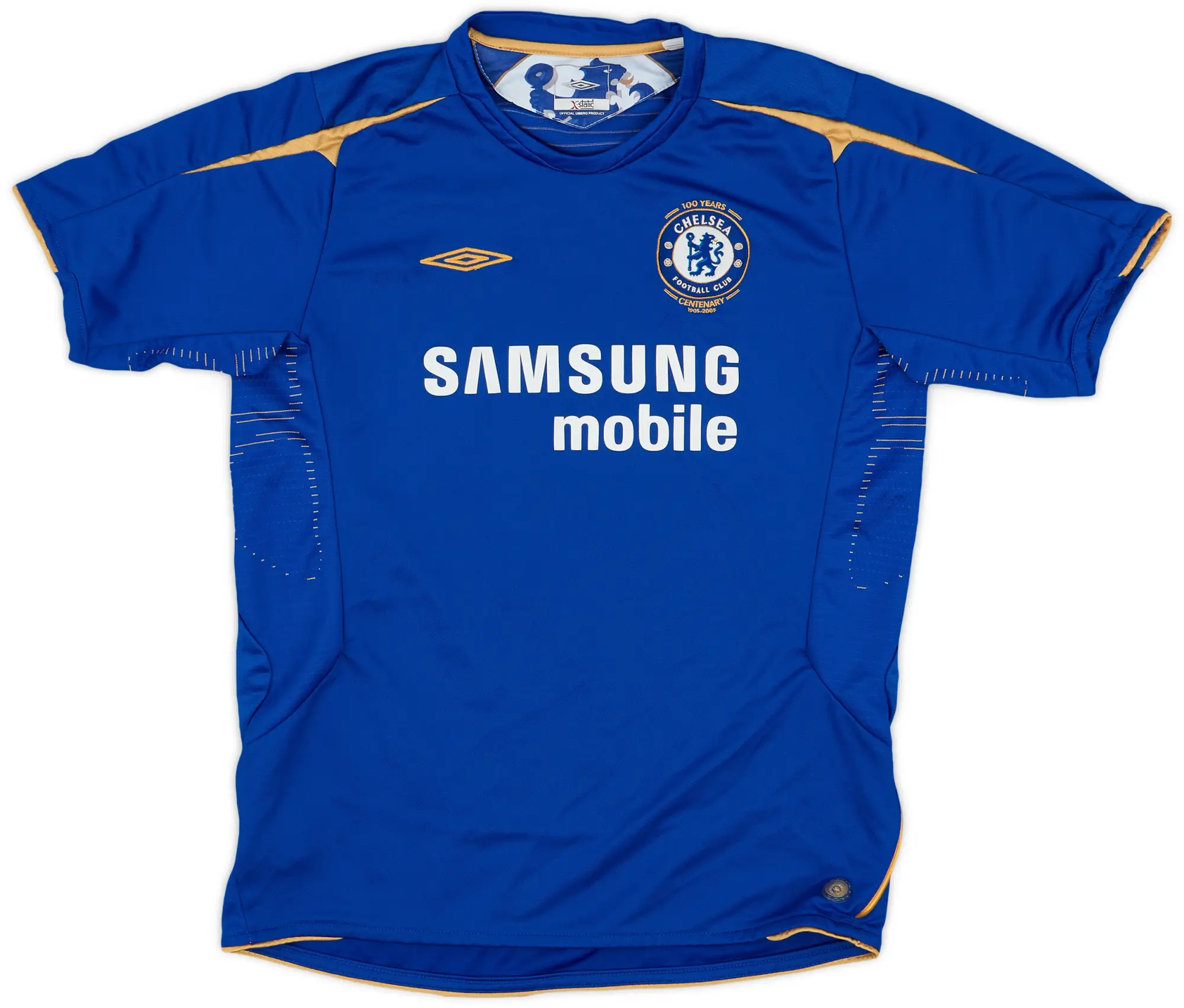 2005-06 Chelsea Centenary Home Shirt - 10/10 - (XL.Boys)