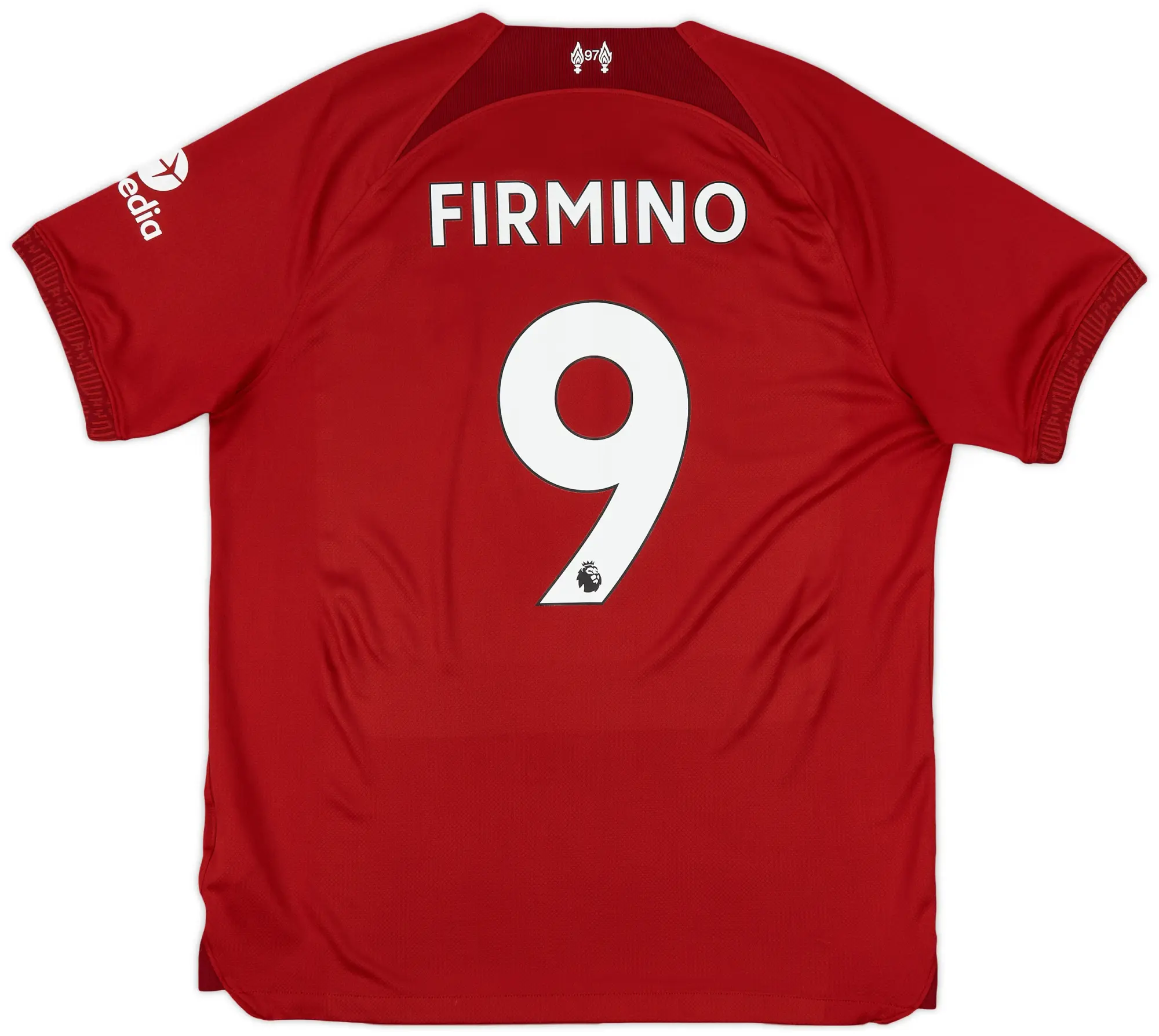 2022-23 Liverpool Home Shirt Firmino #9 - 9/10 - (L)
