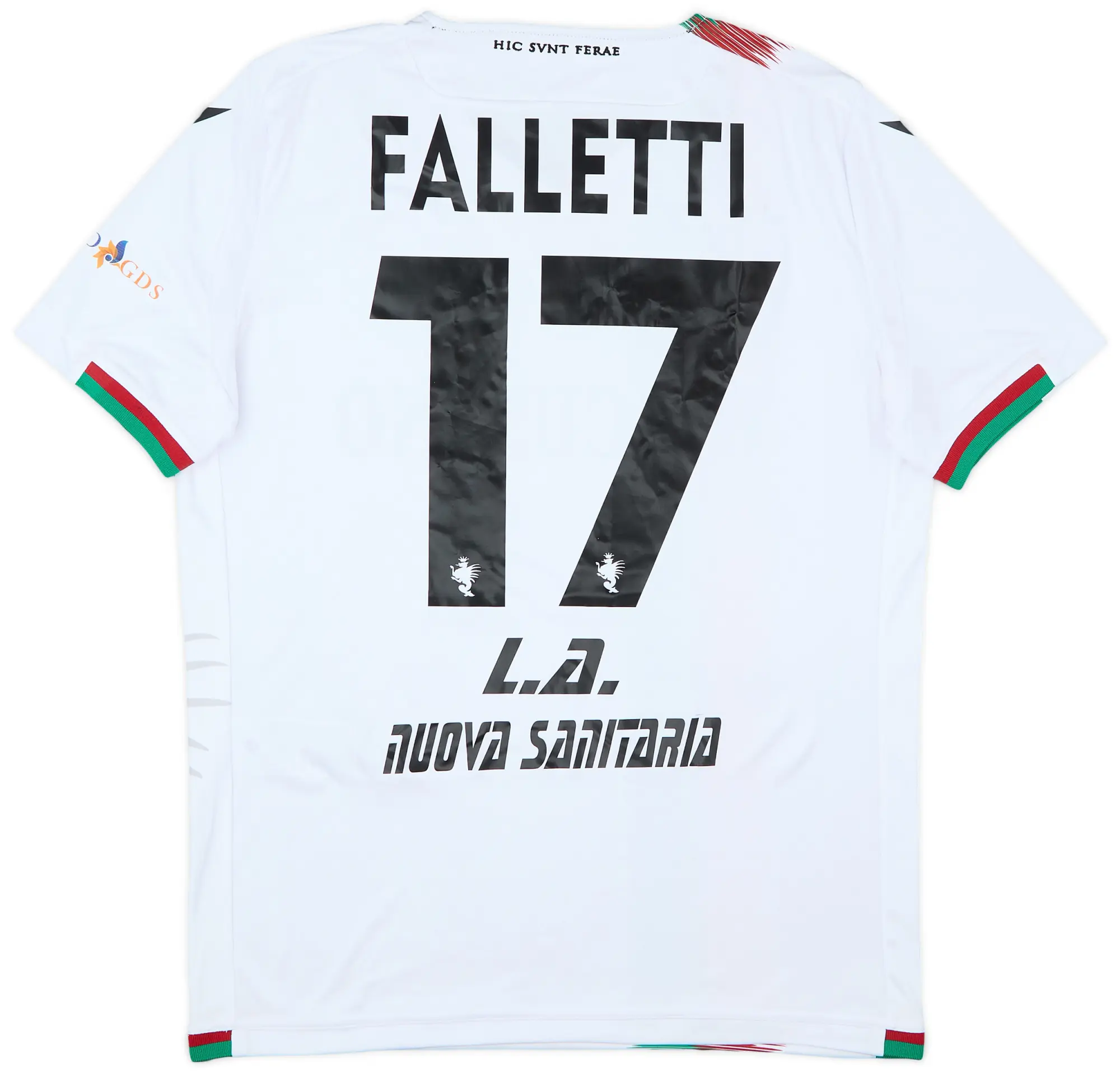 2020-21 Ternana Away Shirt Falletti #17 - 9/10 - (L)