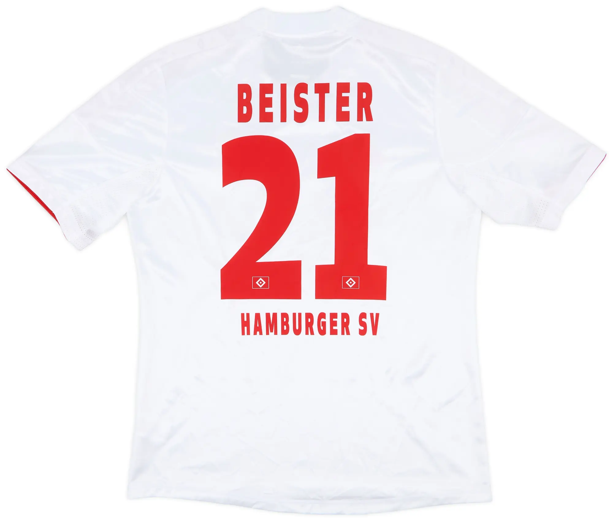 2012-13 Hamburg '125 years' Home Shirt Beister #21 - 9/10 - (L)