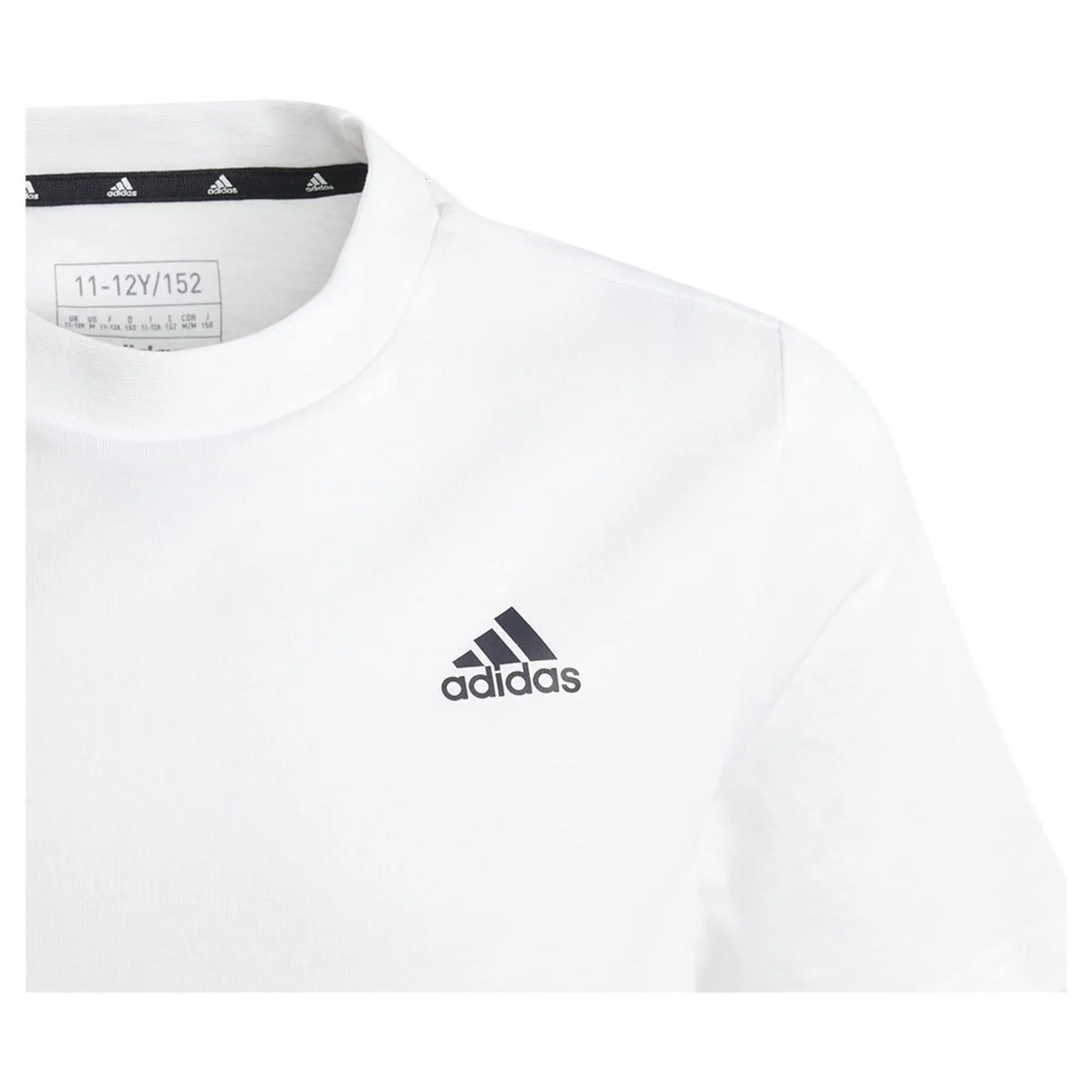 Adidas Essentials Small Logo Cotton Short Sleeve T-shirt