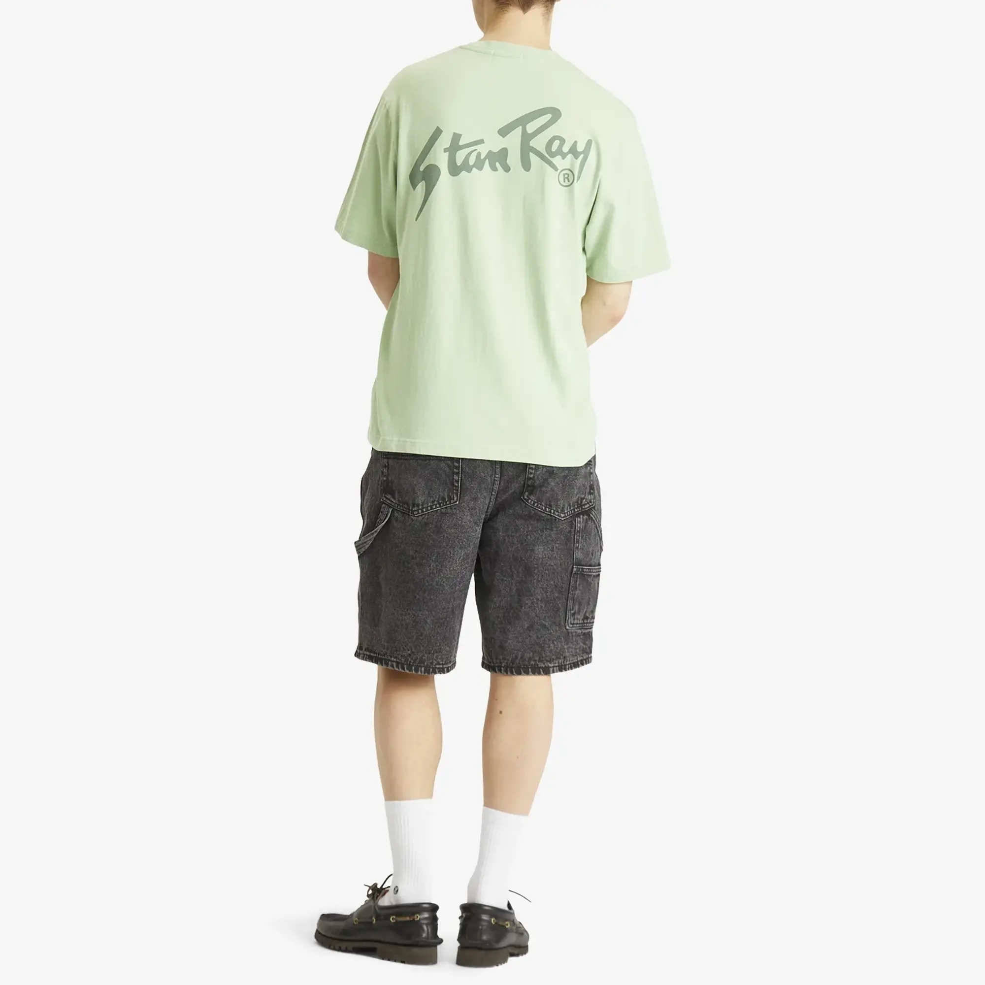 Stan Ray Men's Stan OG T-Shirt Quiet Green / Tonal