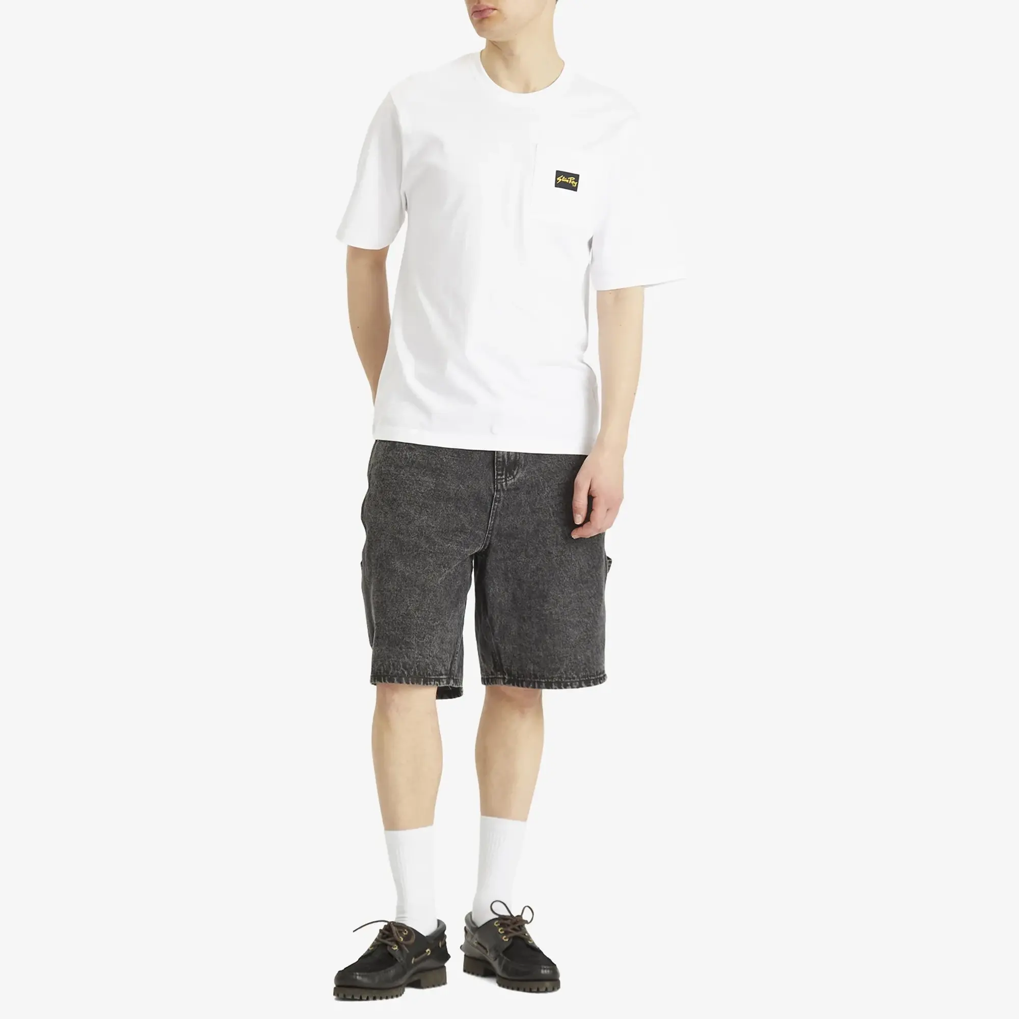 Stan Ray Men's Patch Pocket T-Shirt White