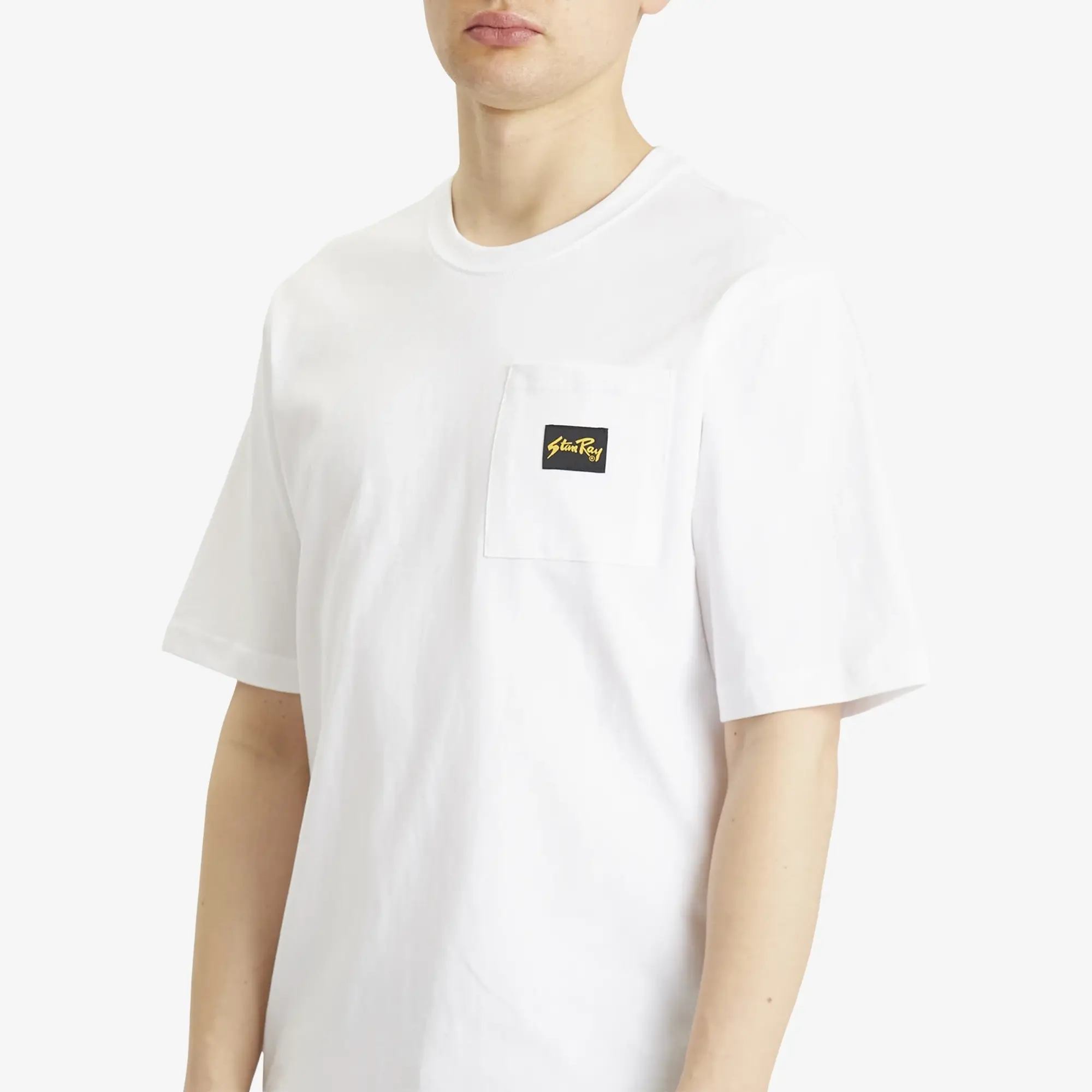Stan Ray Men's Patch Pocket T-Shirt White