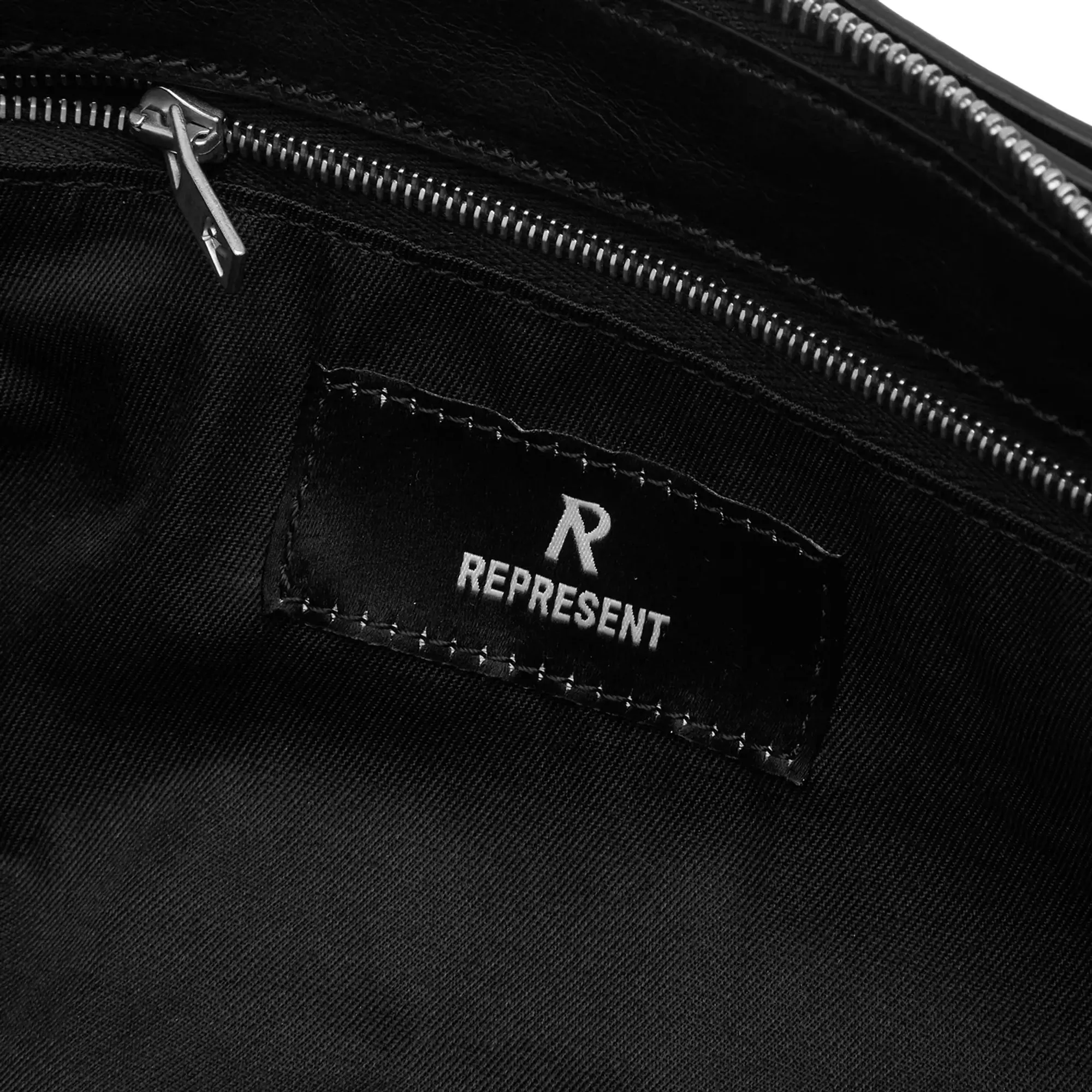 Represent Women's Snap Baguette Bag Jet Black