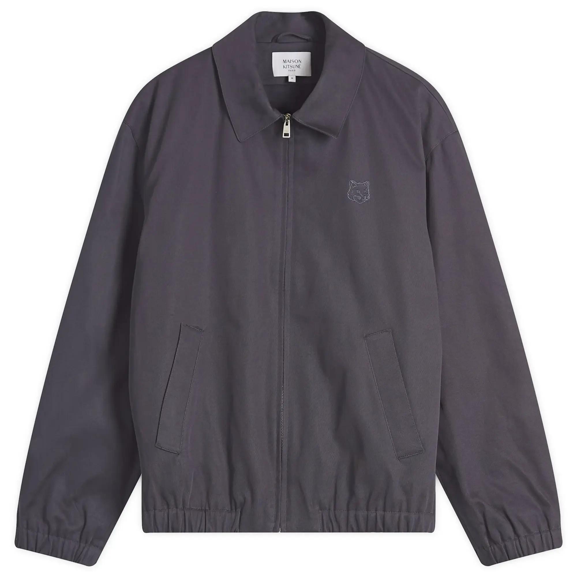 Maison Kitsune Fox Head Zipped Jacket Fig