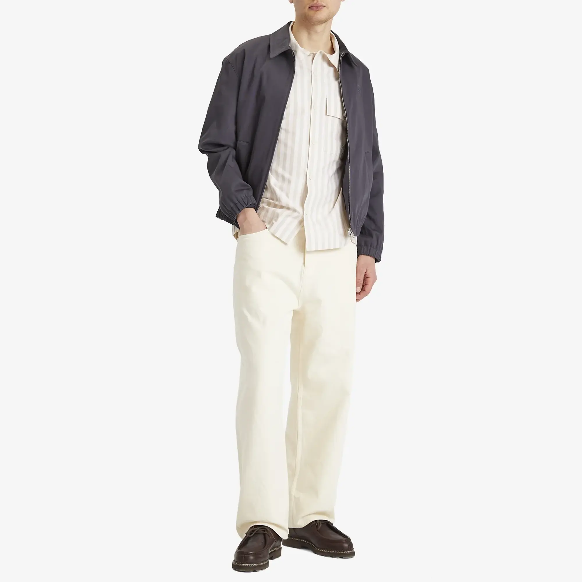 Maison Kitsune Fox Head Zipped Jacket Fig