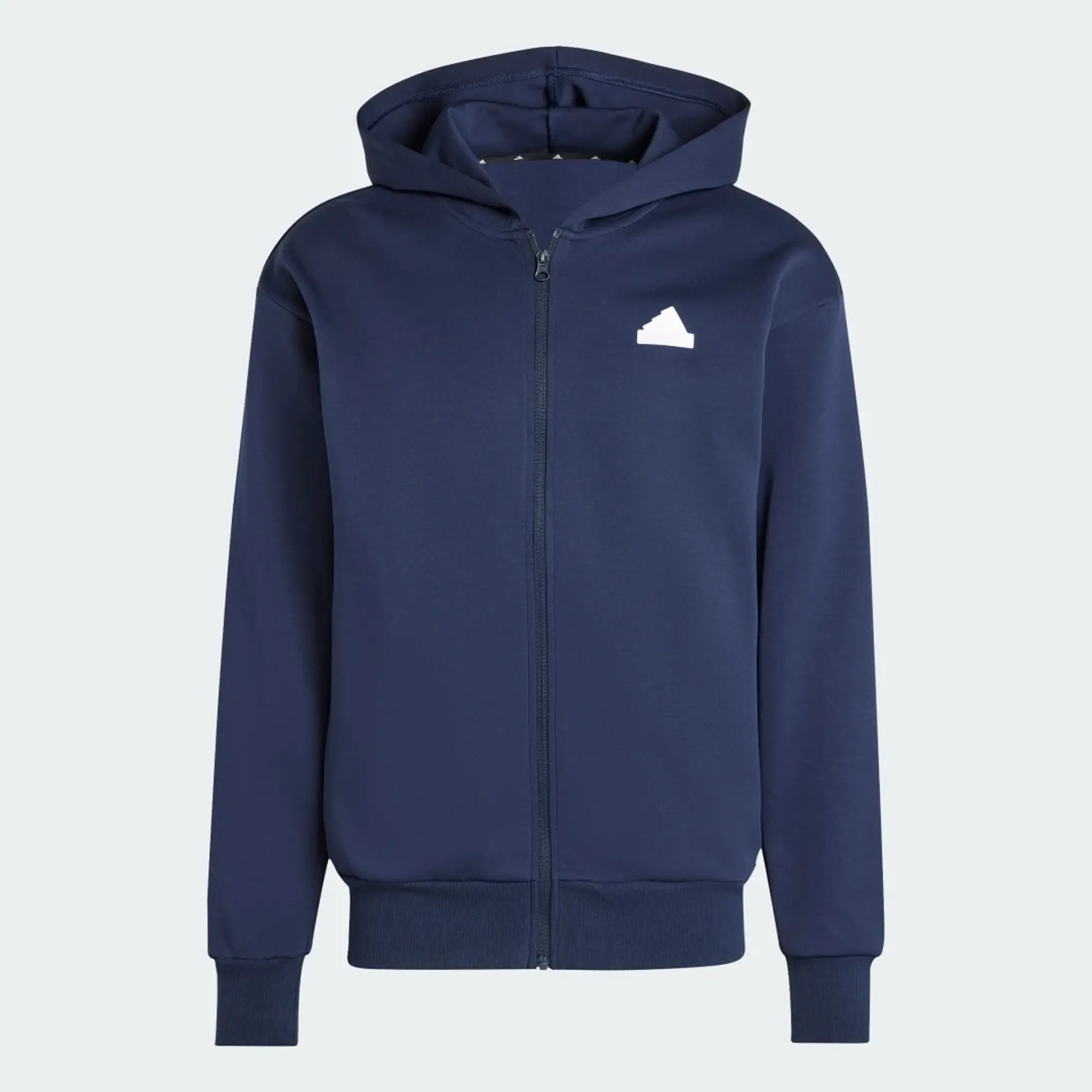 adidas Future Icons Doubleknit Full-Zip Hoodie