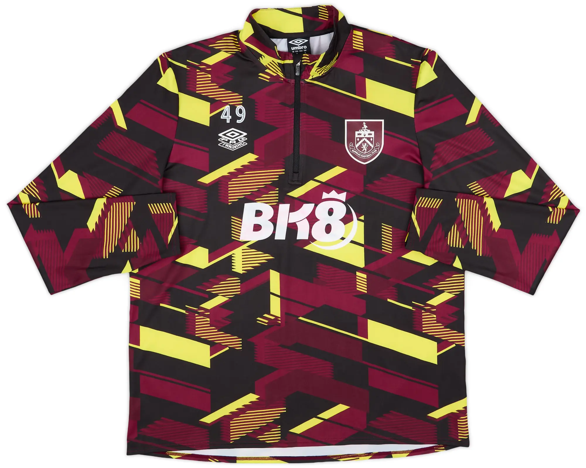 2023-24 Burnley Player Issue 1/4 Zip Training Top #49 (Muric) - 7/10 - (XL)
