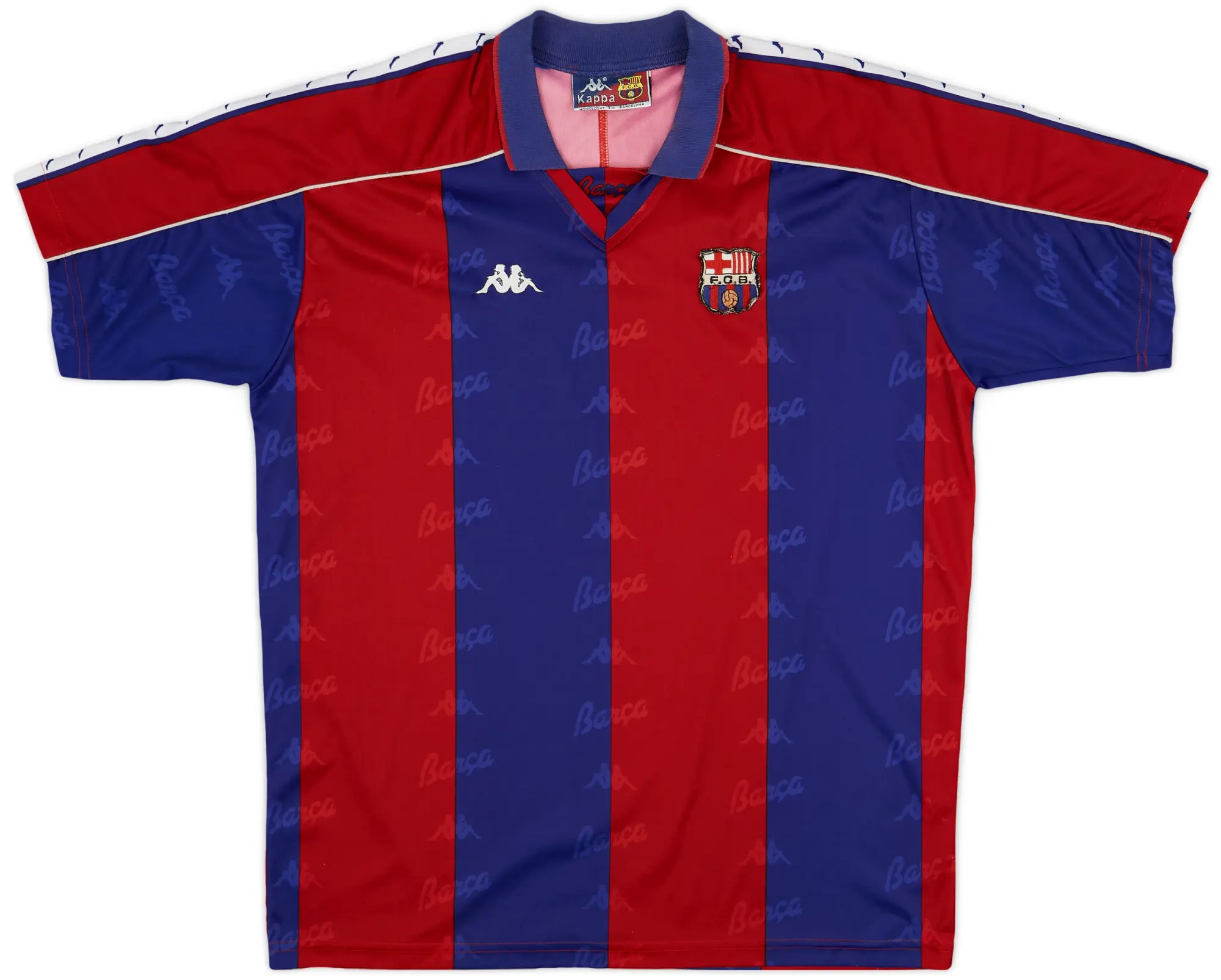 1992-95 Barcelona Home Shirt - 7/10 - (XL)
