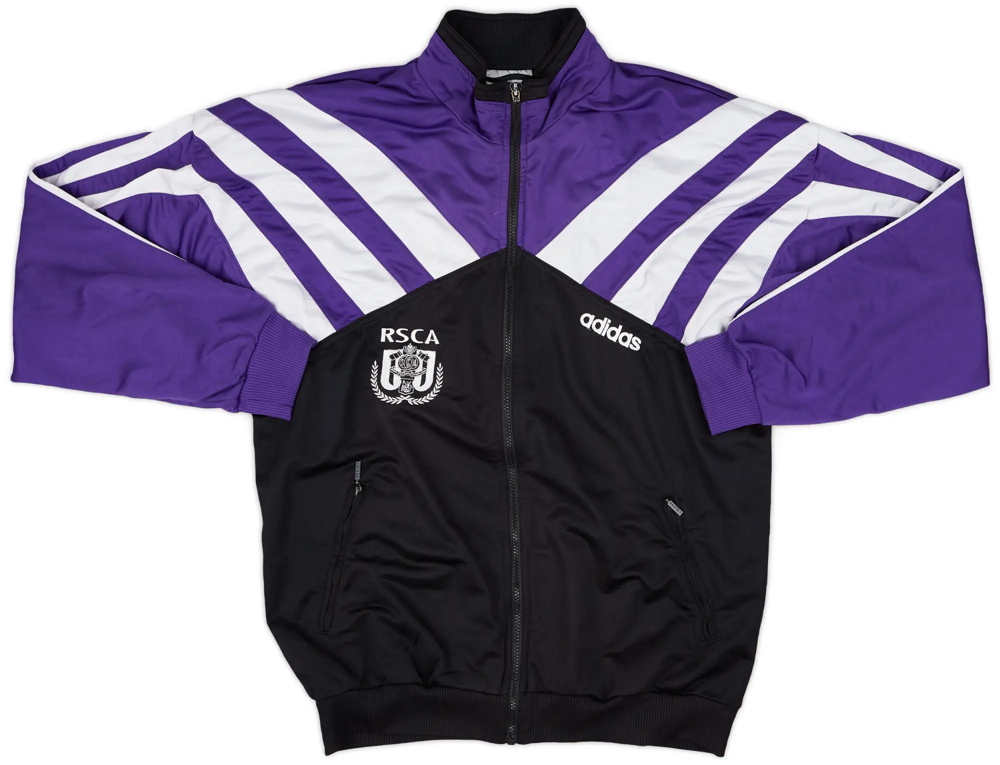 1994-95 Anderlecht adidas Track Jacket - 8/10 - (XL)