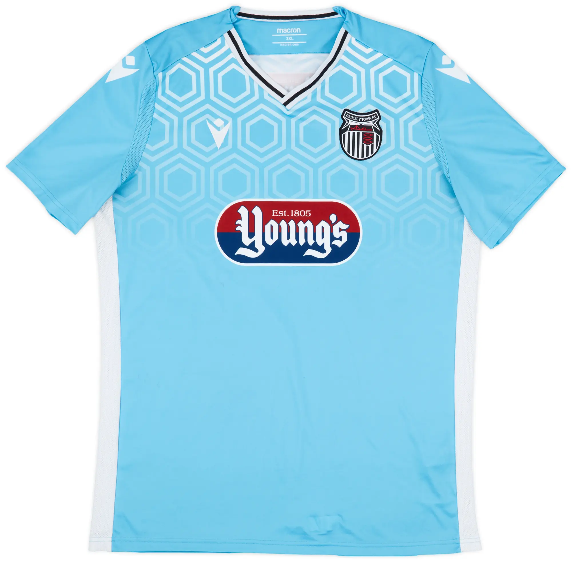 2021-22 Grimsby Town Away Shirt - 7/10 - (3XL)