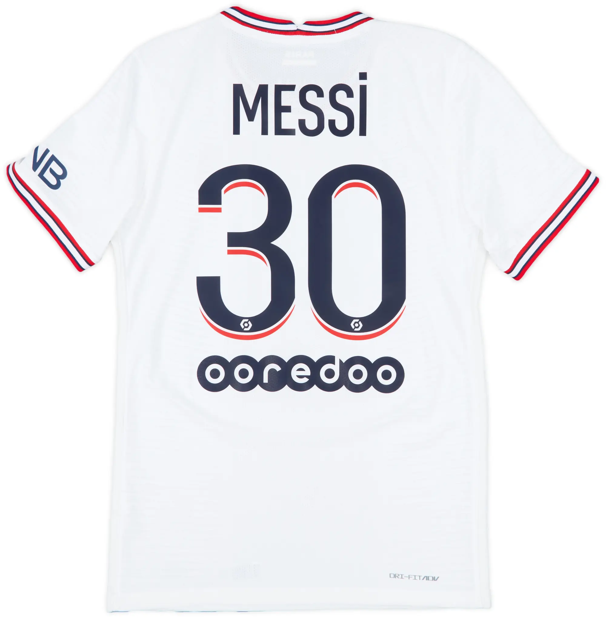 2021-22 Paris Saint-Germain Authentic Fourth Shirt Messi #30 - 10/10 - (S)