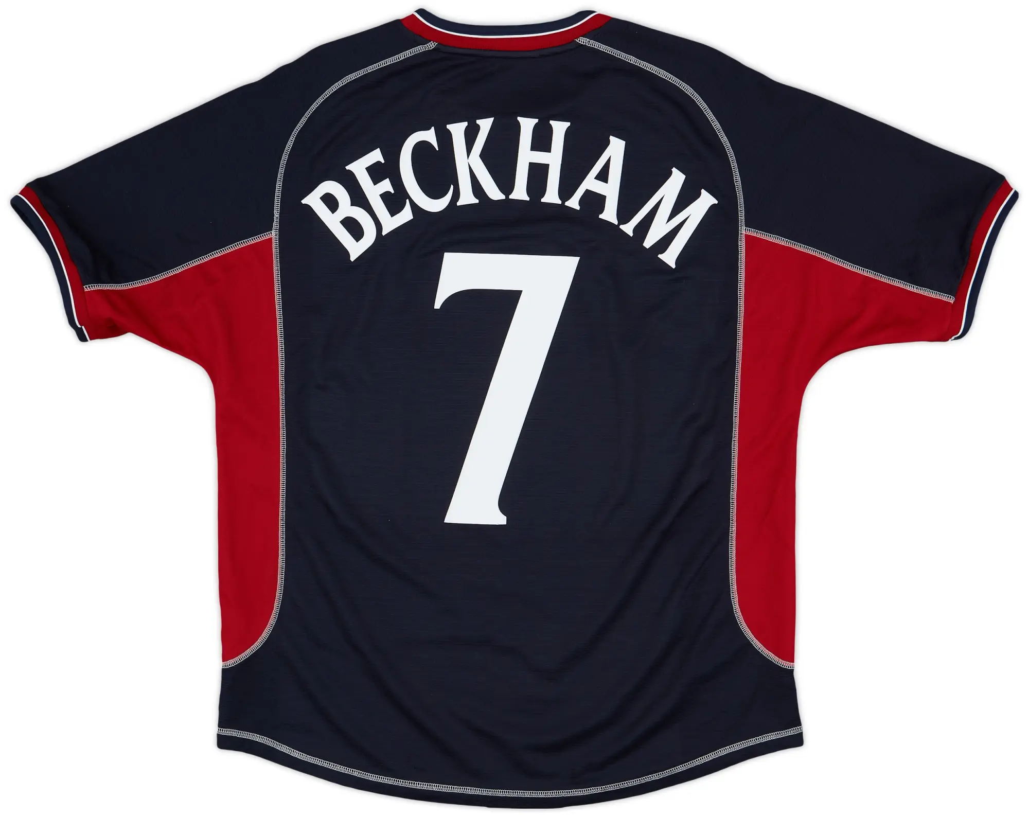 2000-01 Manchester United Third Shirt Beckham #7 - 5/10 - (L)