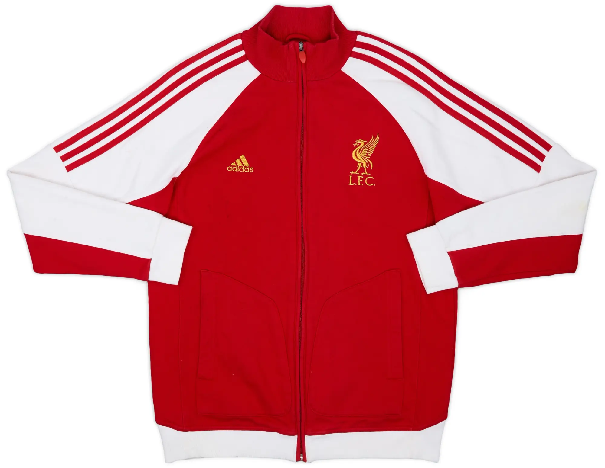 2007-08 Liverpool adidas Track Jacket - 5/10 - (M)