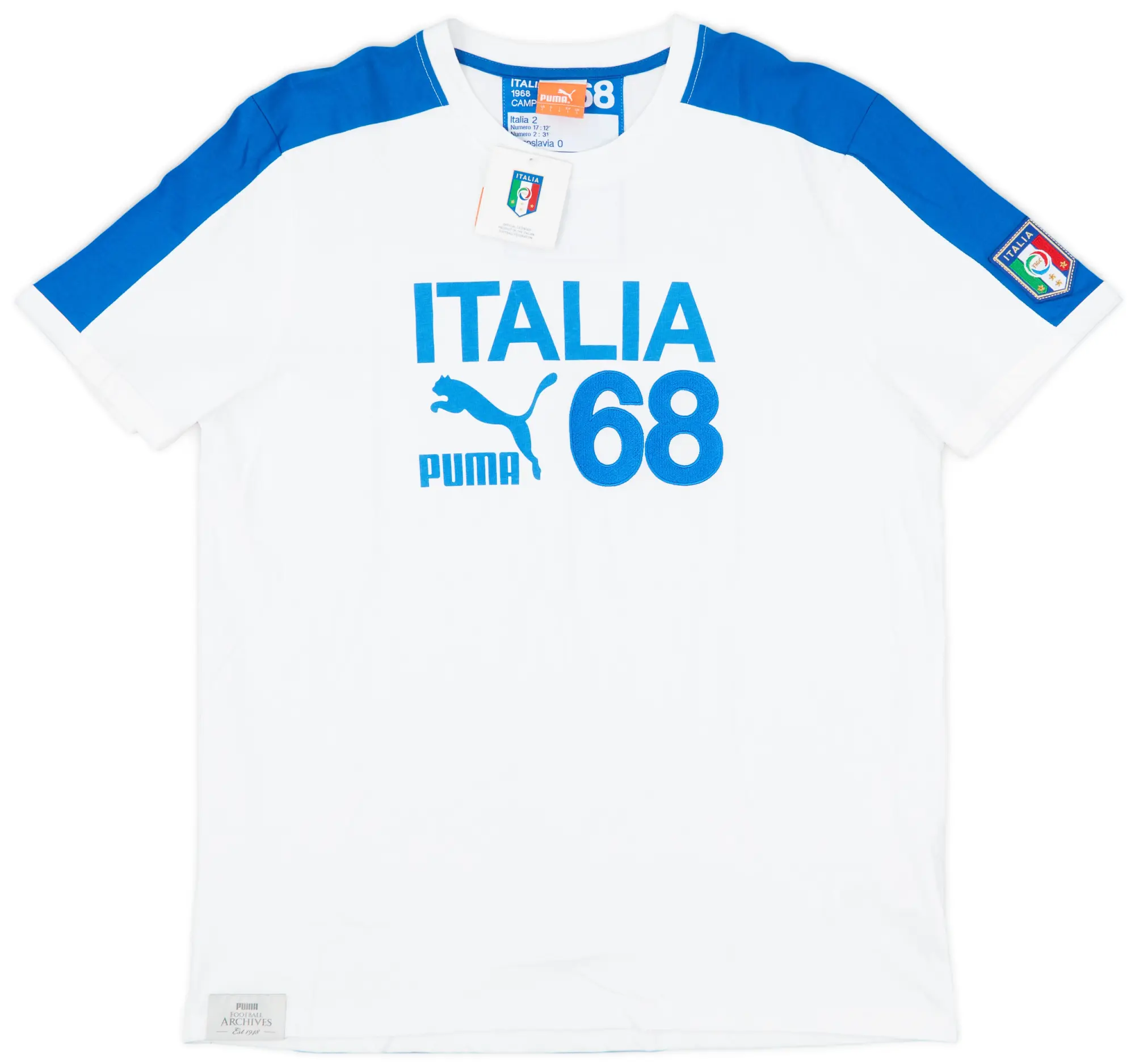 2012-13 Italy Puma 'Campioni '68' Cotton Tee (L)