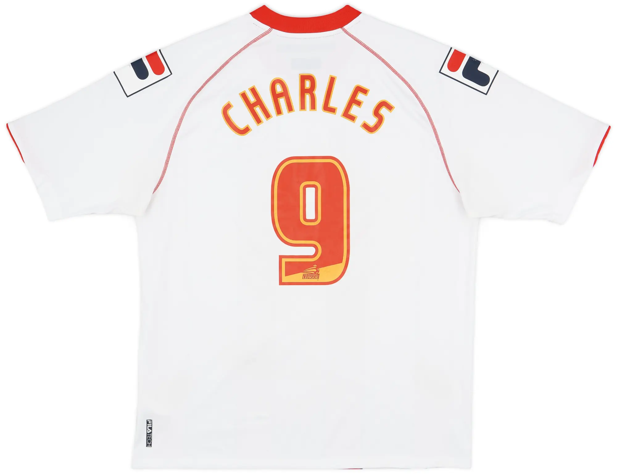 2014-15 Stevenage Home Shirt Charles #9 - 6/10 - (XXL)