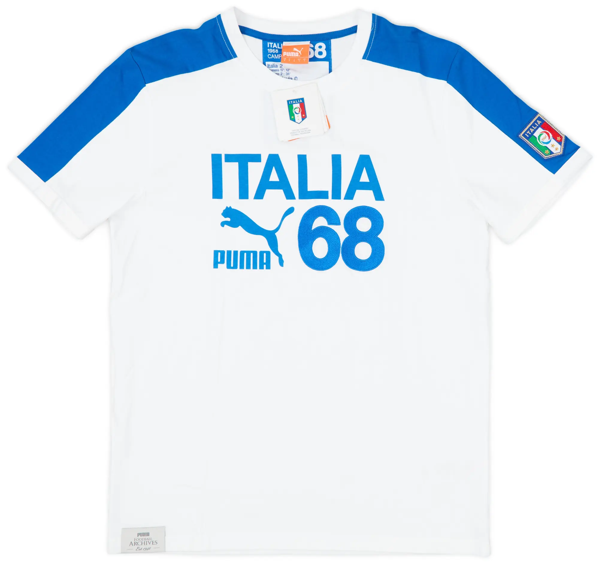 2012-13 Italy Puma 'Campioni '68' Cotton Tee (S)